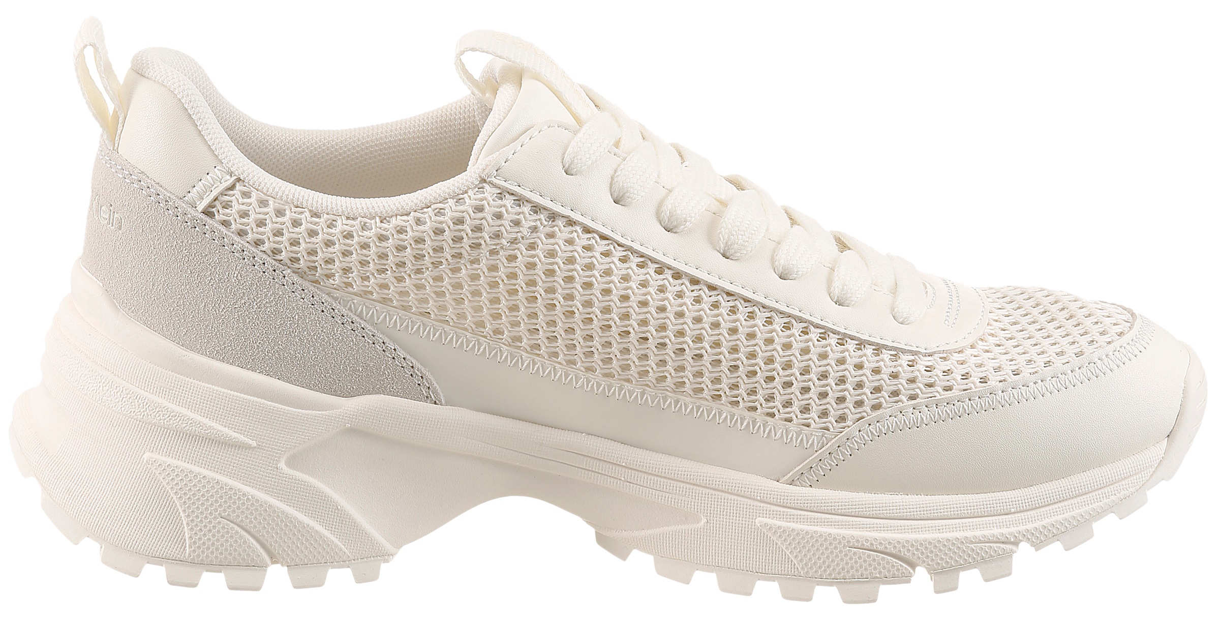 Calvin Klein Plateausneaker »HIKE RUNNER LACEUP MESH«  Chunky Sneaker, Halbschuh, Freizeitsneaker mit Profilsohle