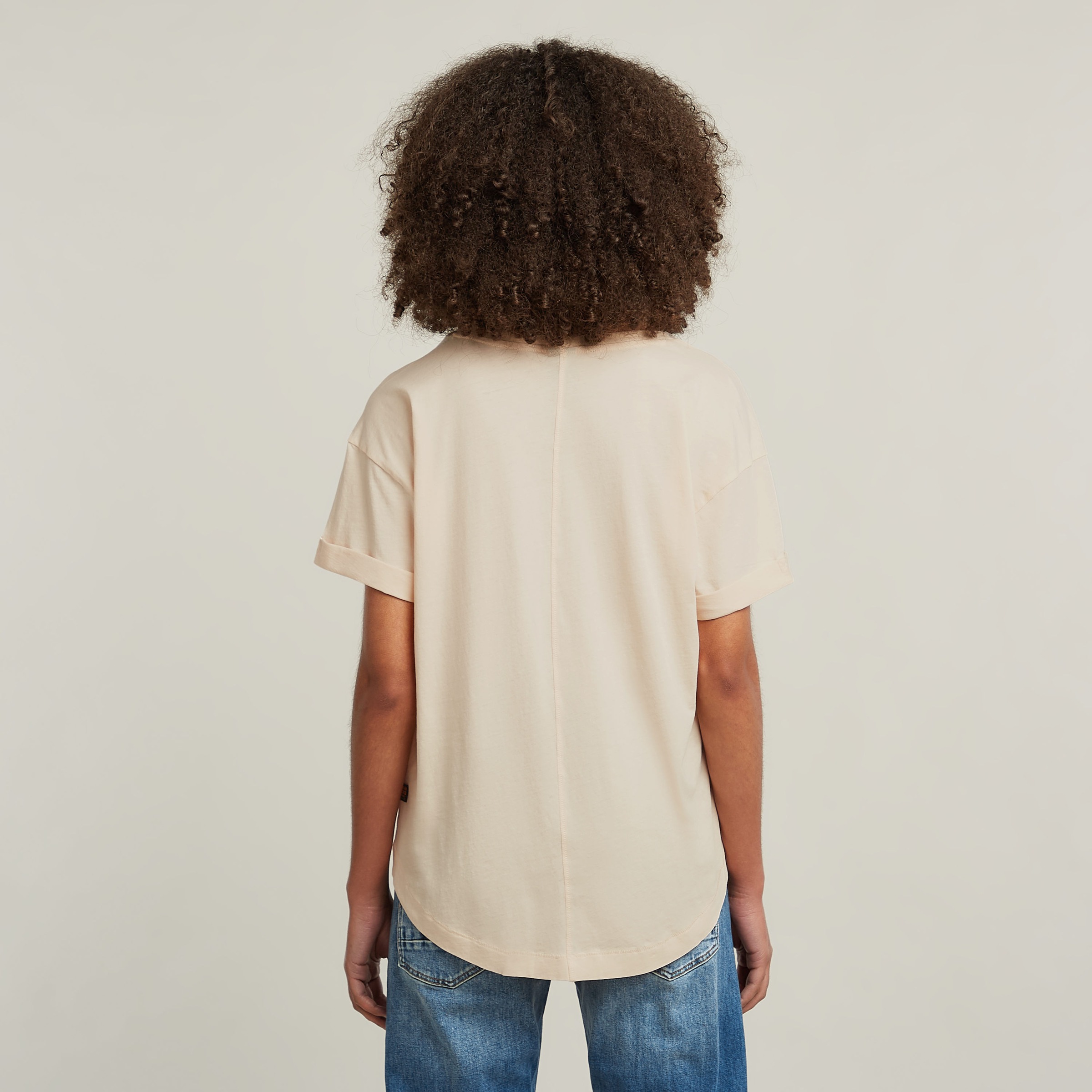 G-STAR T-Shirt »Rolled up«, mit umgeschlagenen Ärmeln