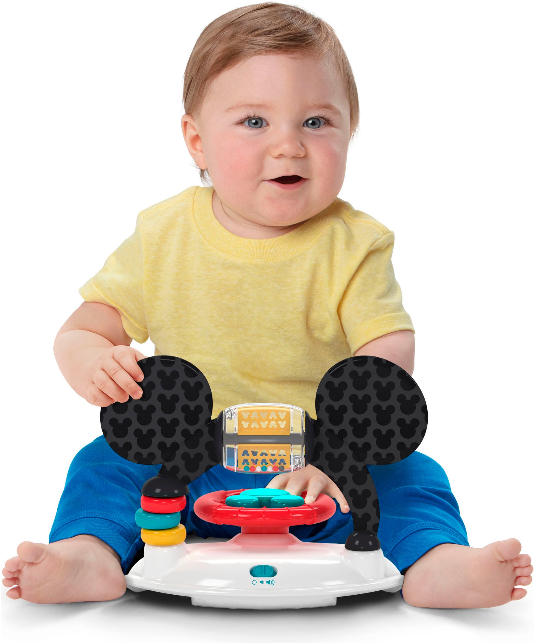 Bright Starts Lauflernhilfe »MICKEY MOUSE Tiny Trek™ Walker, Original Bestie™, 2-in-1 Walker«, mit Licht und Sound