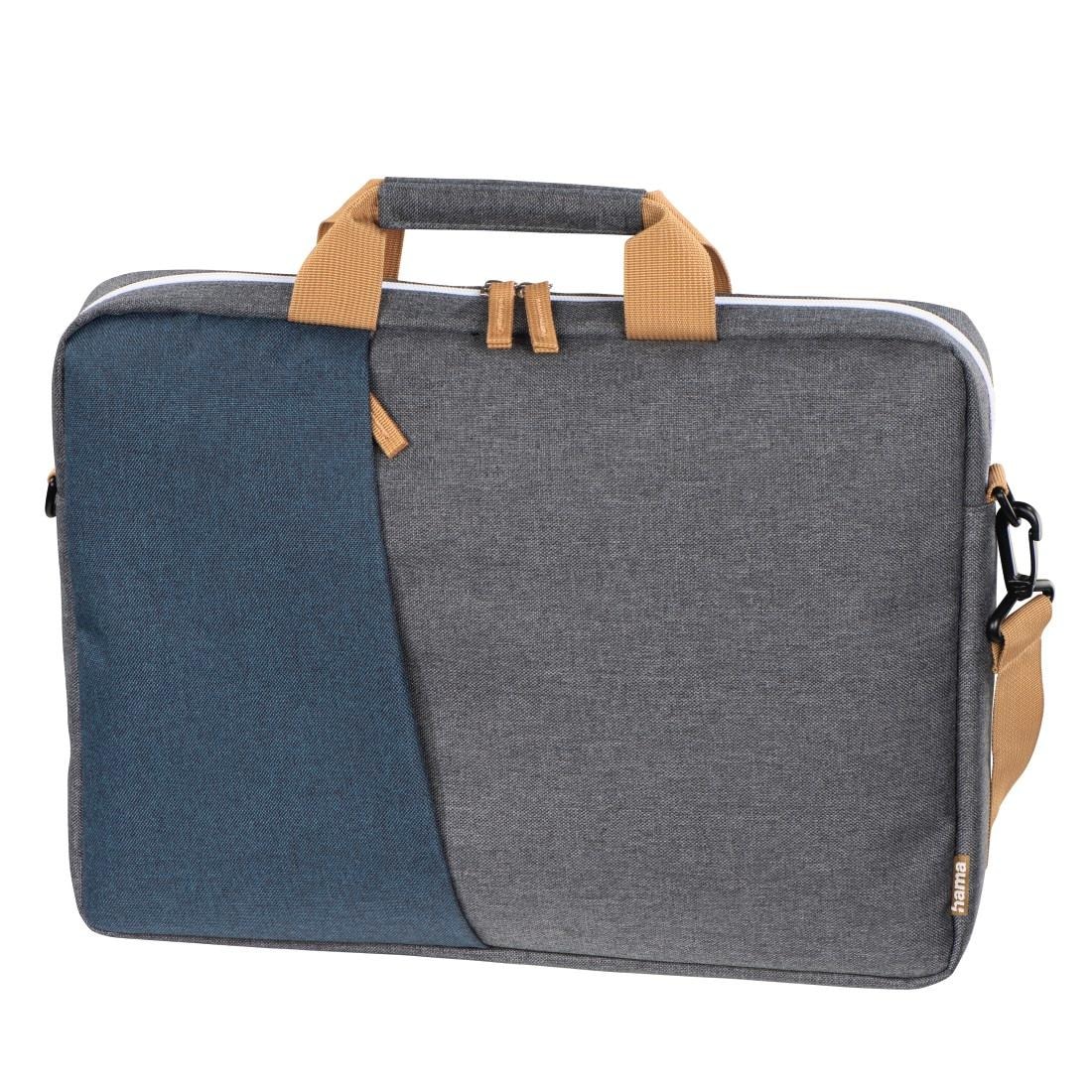 Hama Laptoptasche »Laptop-Tasche "Florenz", bis 40 cm (15,6"), Marineblau/Dunkelgrau«