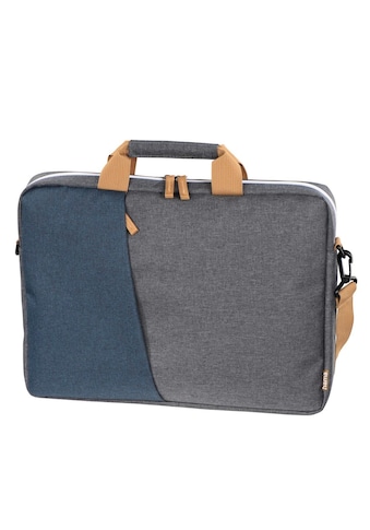 Laptoptasche »Laptop-Tasche "Florenz", bis 40 cm (15,6"), Marineblau/Dunkelgrau«