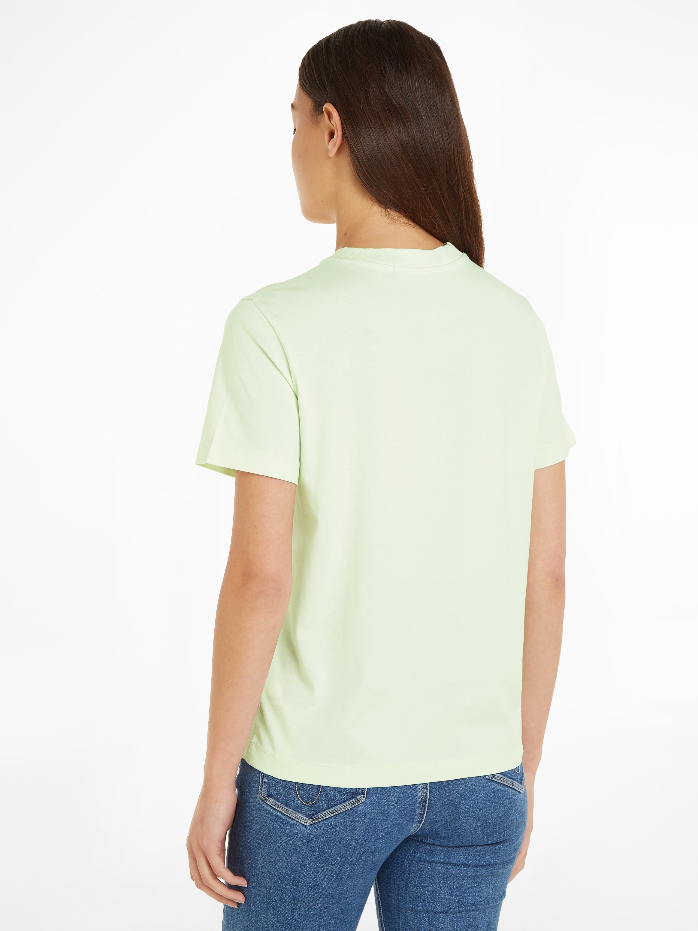 Calvin »INSTITUTIONAL TEE«, im Klein mit Markenlabel Shop Online T-Shirt Jeans STRAIGHT OTTO