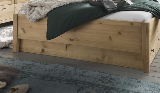 Lüttenhütt Möbelblende »Solvita«, Blende für Betten in verschiedenen Größen  - Kiefer massiv online bei OTTO