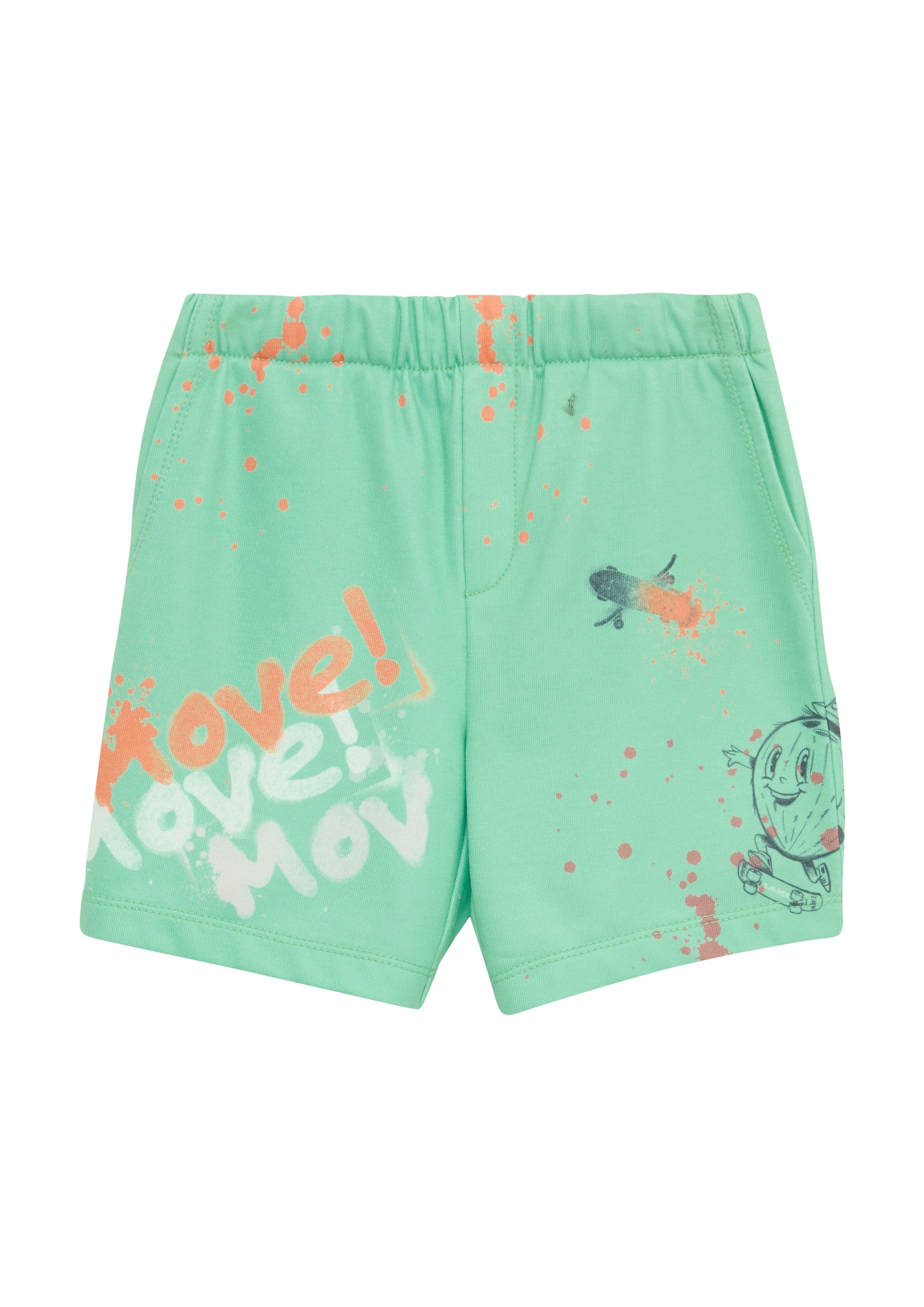 s.Oliver Junior Bermudas  mit mehreren Prints