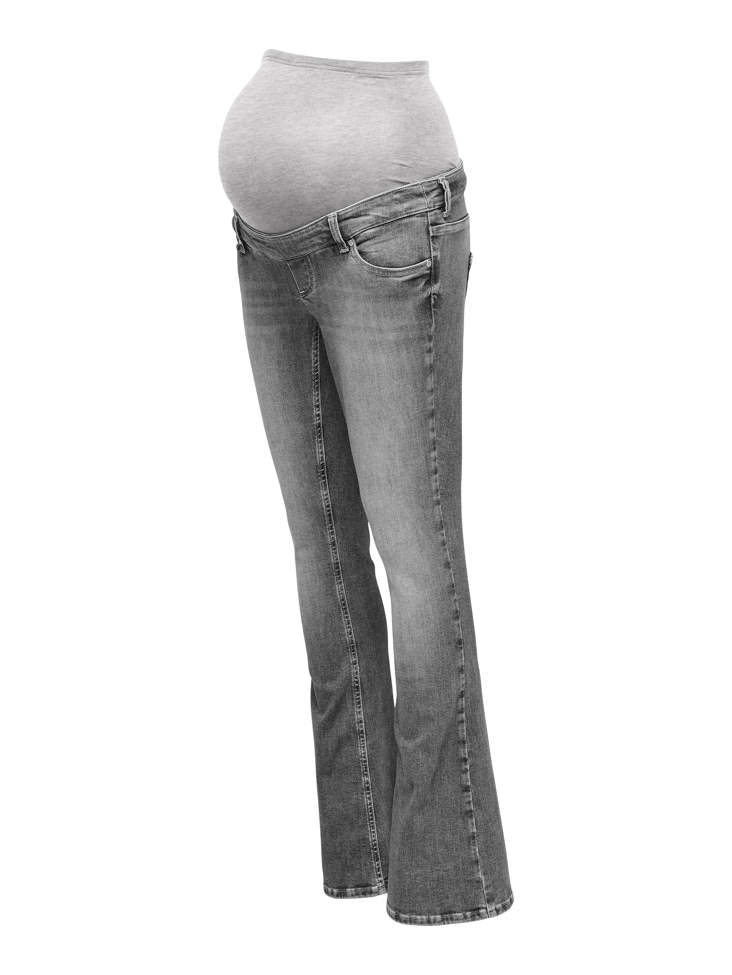 ONLY MATERNITY Bootcut-Jeans »OLMBLUSH MID WAIST FLARED DNM BOX NOOS«