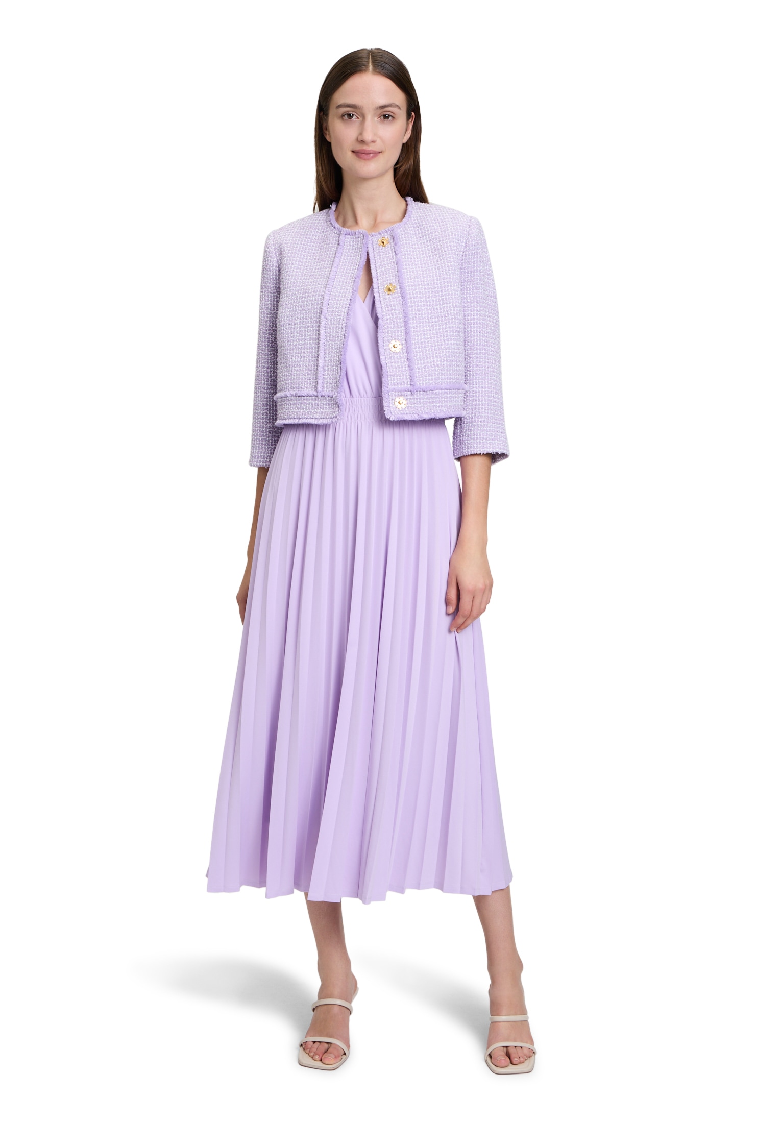 Betty&Co Boleroblazer »Bolero-Jacke mit aufgesetzten Taschen«