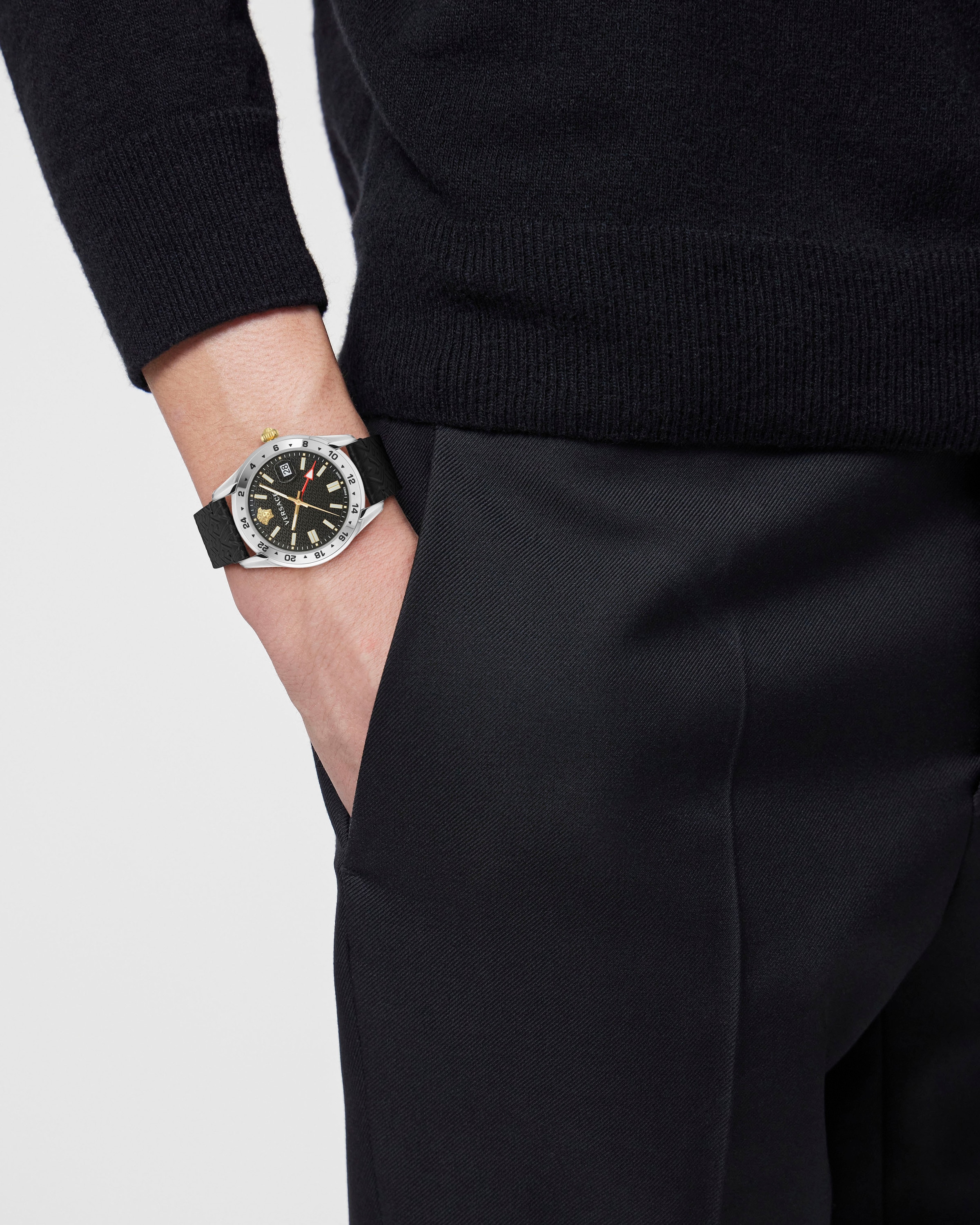 Quarzuhr bestellen bei online OTTO VE7C00123« TIME GMT, »GRECA Versace