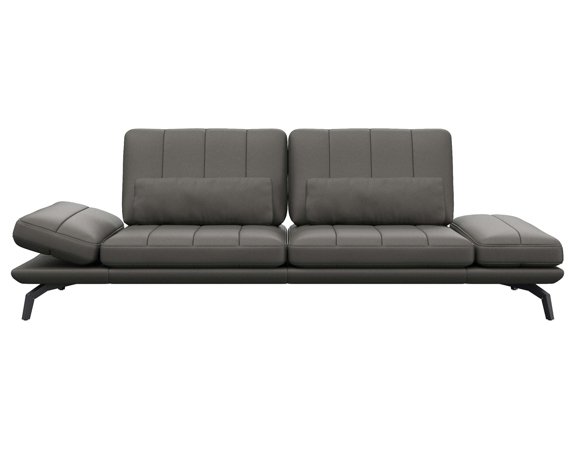 FLEXLUX 3-Sitzer »Tropea Funktionssofa, Designsofa, Relaxfunktion, TV-Couch,«, mit Armteilverstellung sowie Sitztiefenverstellung, Breite 252 cm