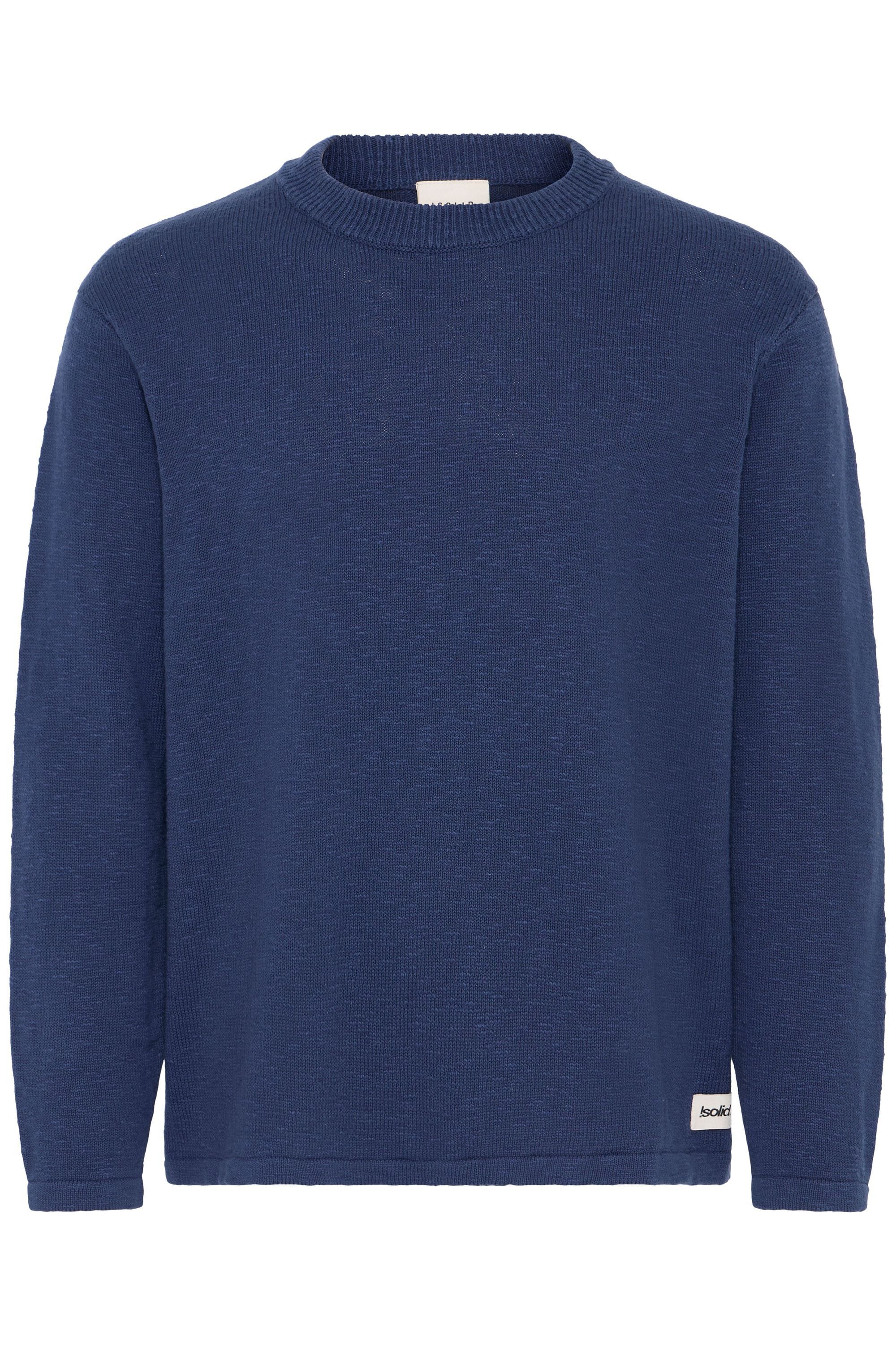 !Solid Strickfleece-Pullover »Strickpullover SDUstin«