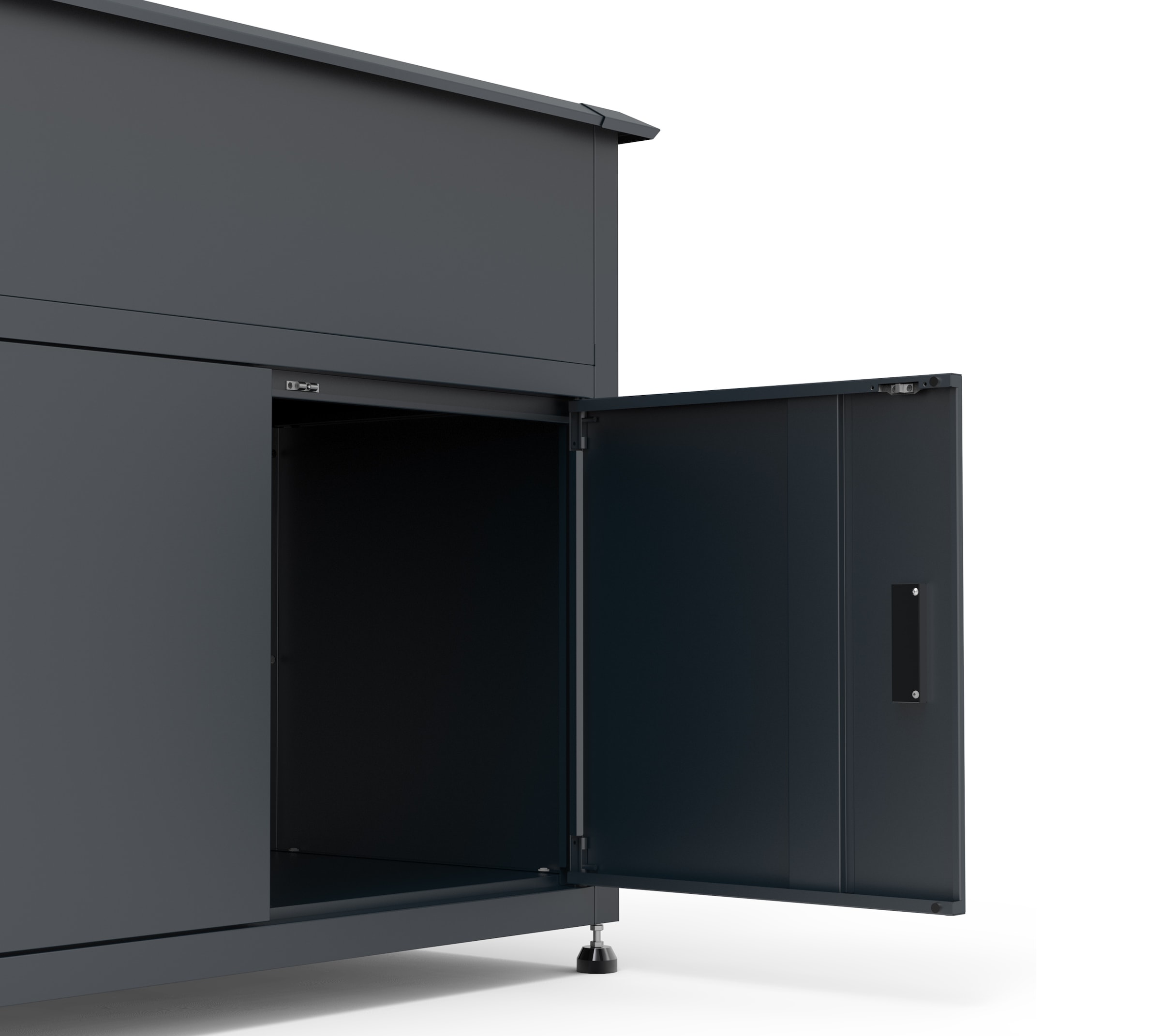 WESTMANN Hochbeet »Plexa« BxTxH: 100x50x85 cm, mit Stauraum & Schneckenkante