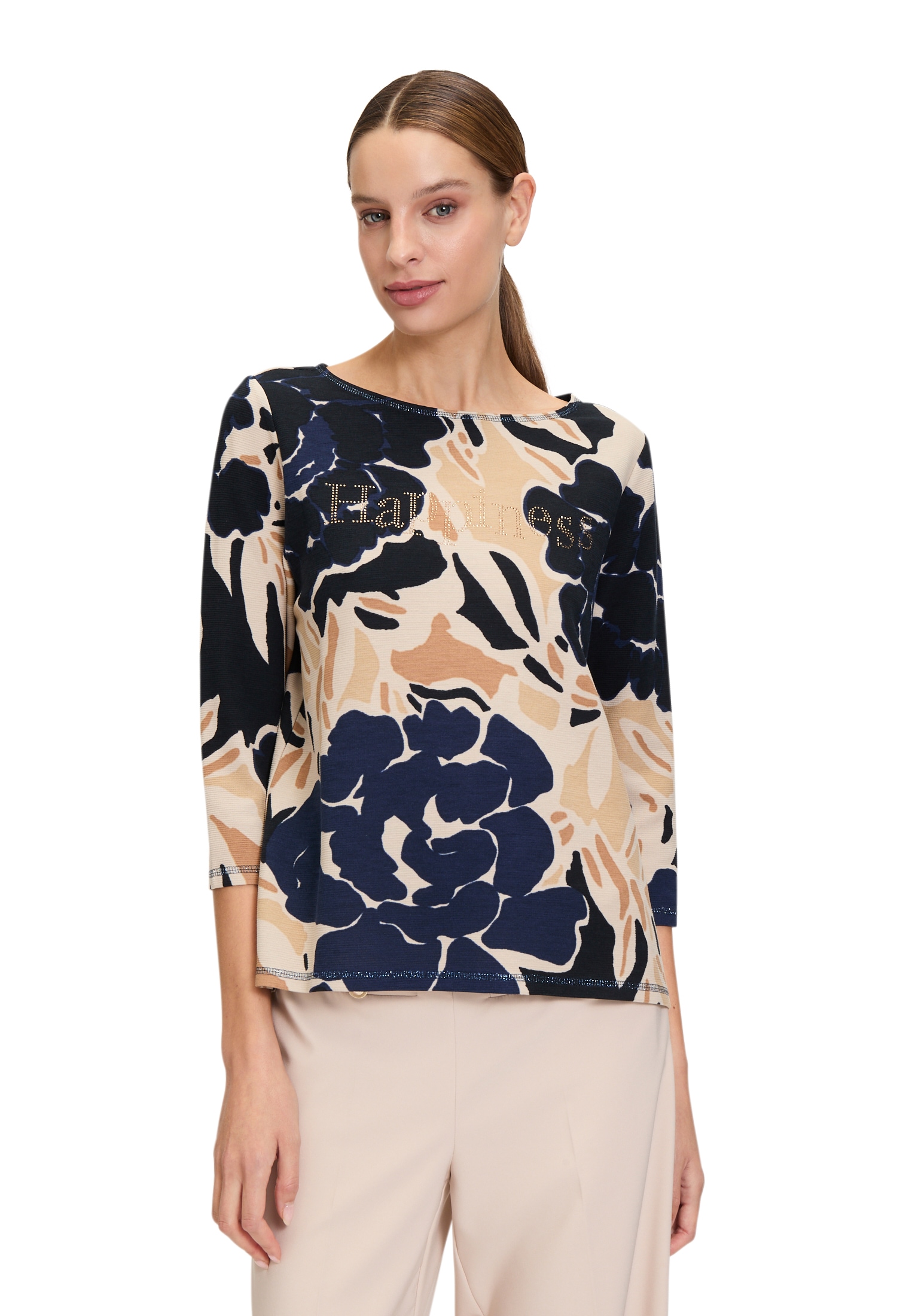 Betty Barclay Sweatshirt »Sweatshirt mit Rippenstruktur«