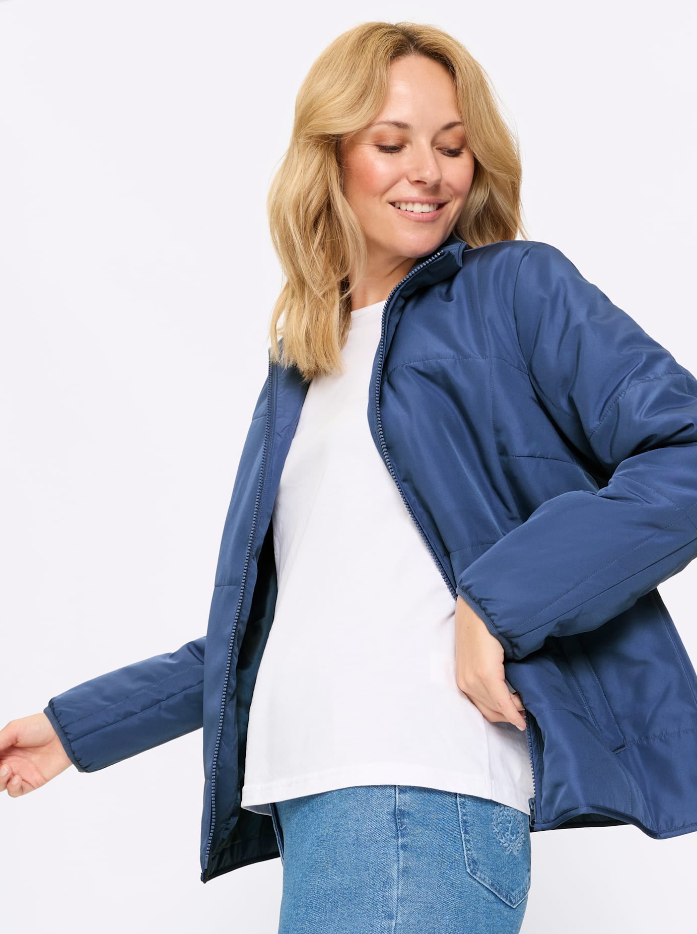 Classic Basics Steppjacke ohne Kapuze
