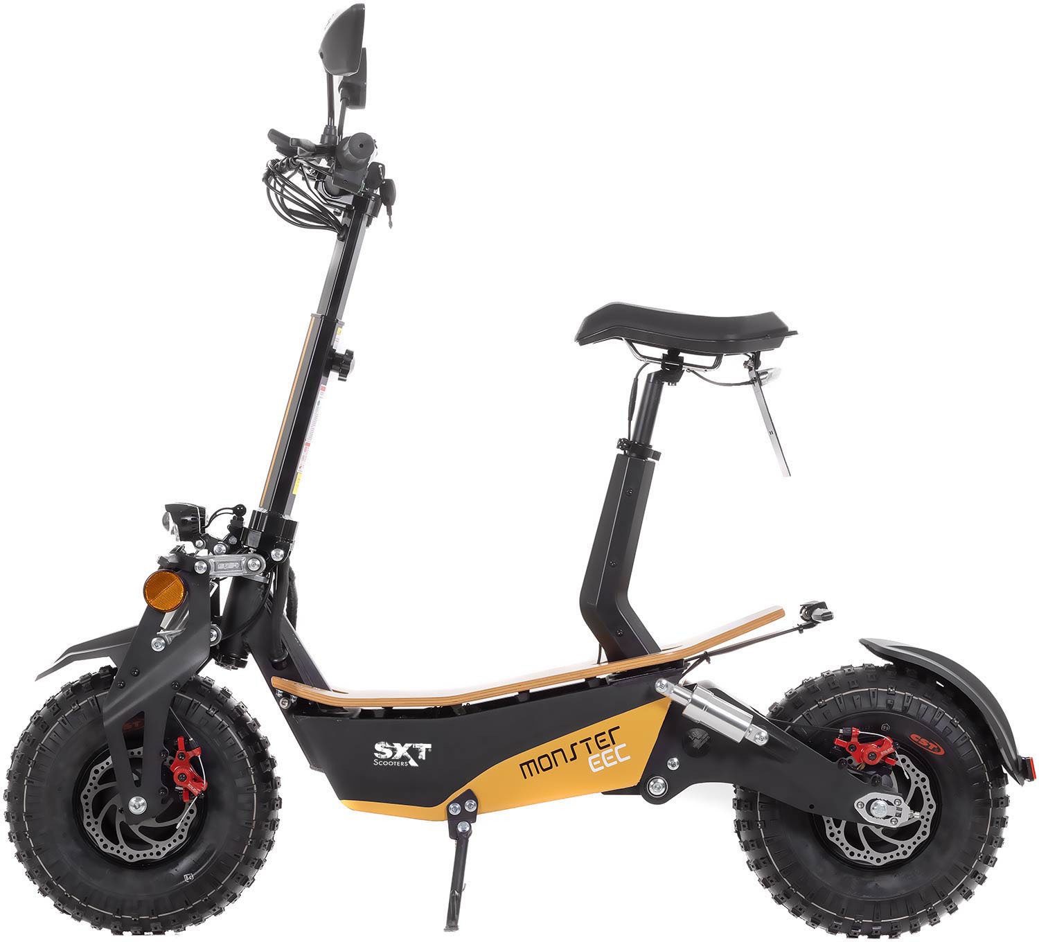 SXT Scooters E-Motorroller »Monster EEC mit LiFePo4 Lithiumakku«, 2000 W, 45 km/h, 40 km