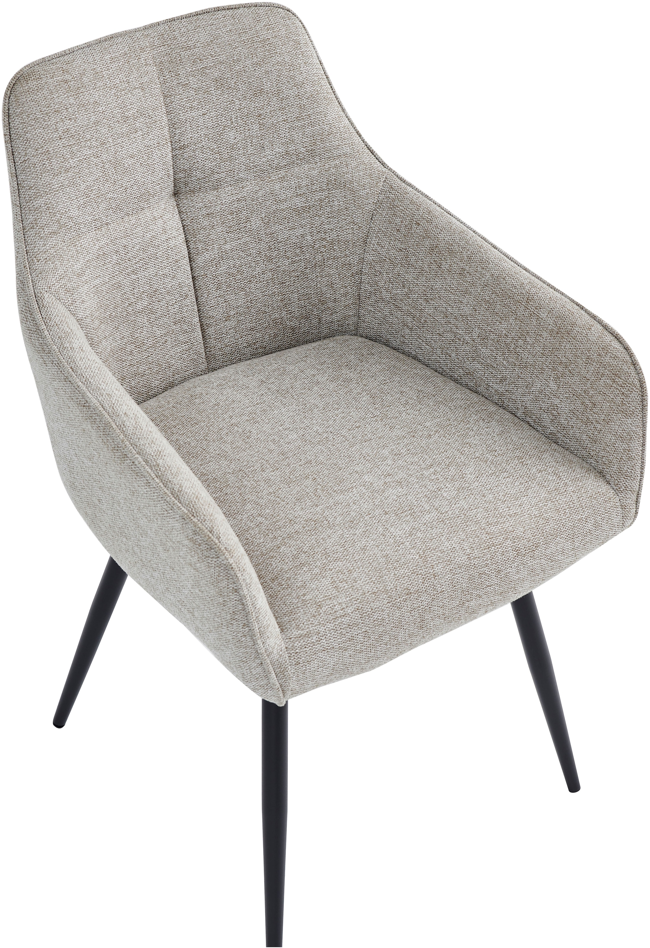 HELA Armlehnstuhl »VERONA« (Set) 2 Stk.Sessel, Federkorb, Rundrohrgestell, 4-Fuß, gepolstert, Armlehnen