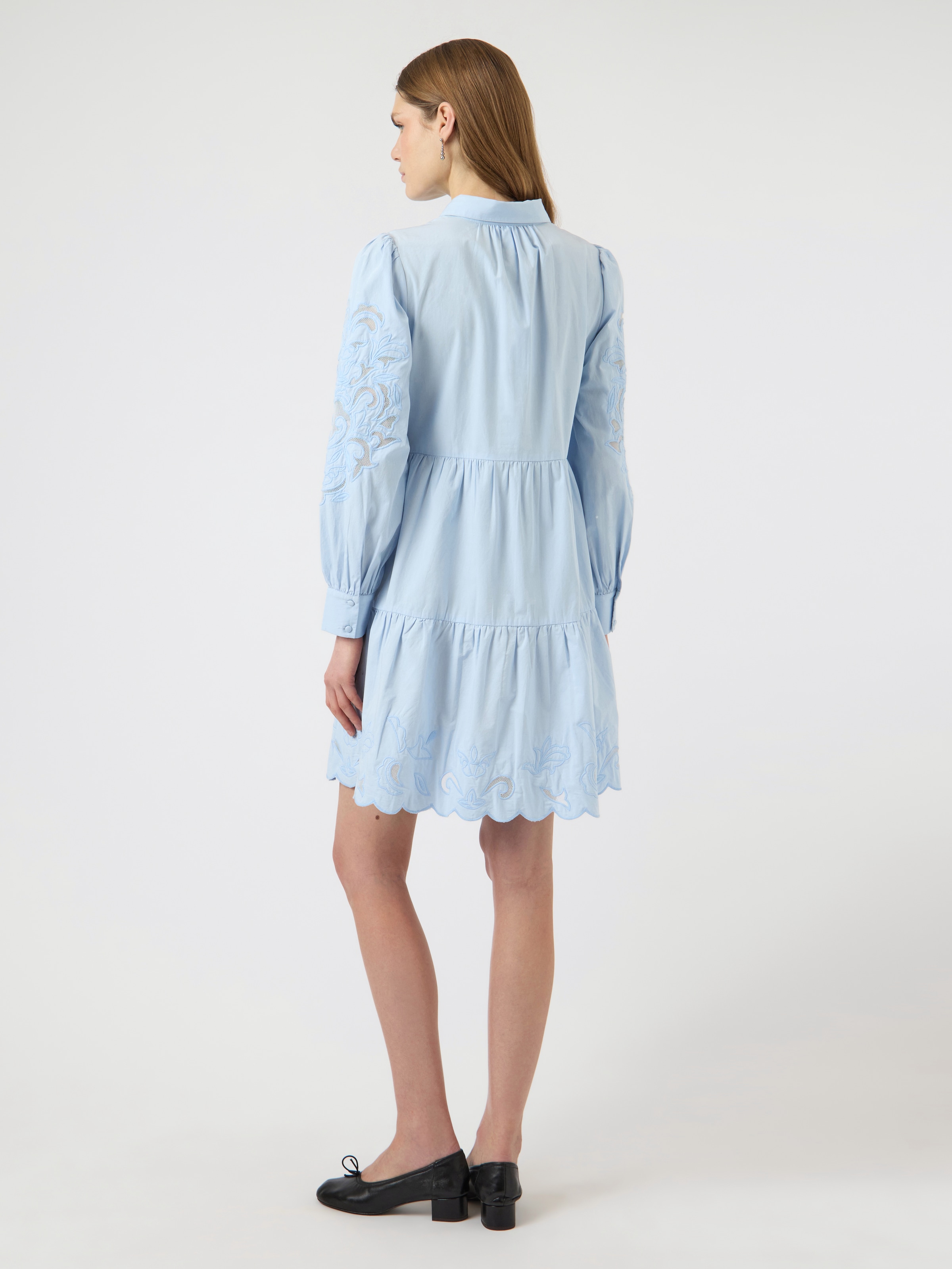 Y.A.S Blusenkleid »YASZIMIA LS SHIRT DRESS S. NOOS« Sommerkleid, loose fit, Baumwolle
