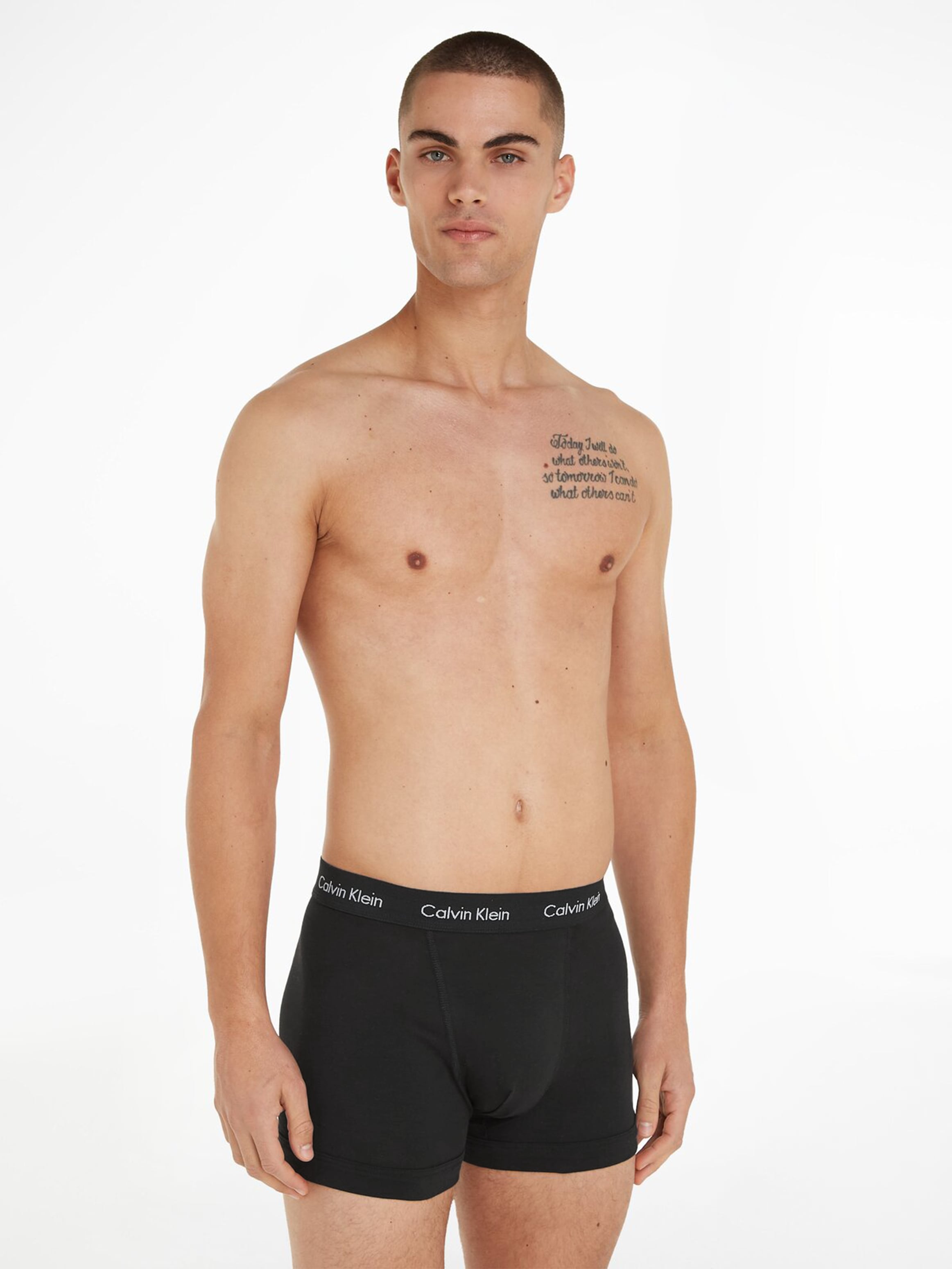 Calvin Klein Underwear Trunk »TRUNK 7PK« Packung, 7er-Pack, 7 Stk. Mit elastischem Bund