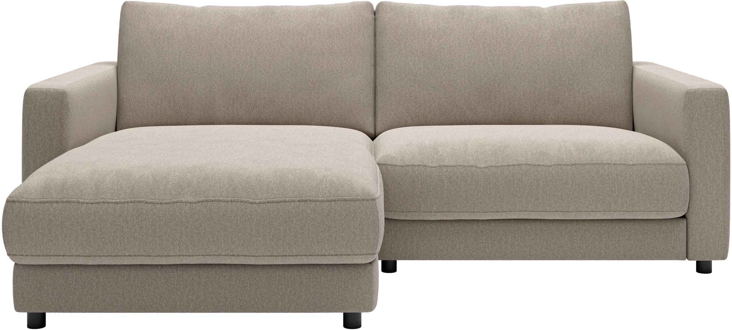 Home affaire Ecksofa »Ecksofa Jiro, L-Form, große Sitztiefe, Breite 226 cm« lose Sitz- & Rückenkissen, weicher Polsteraufbau, komfortabel & modern