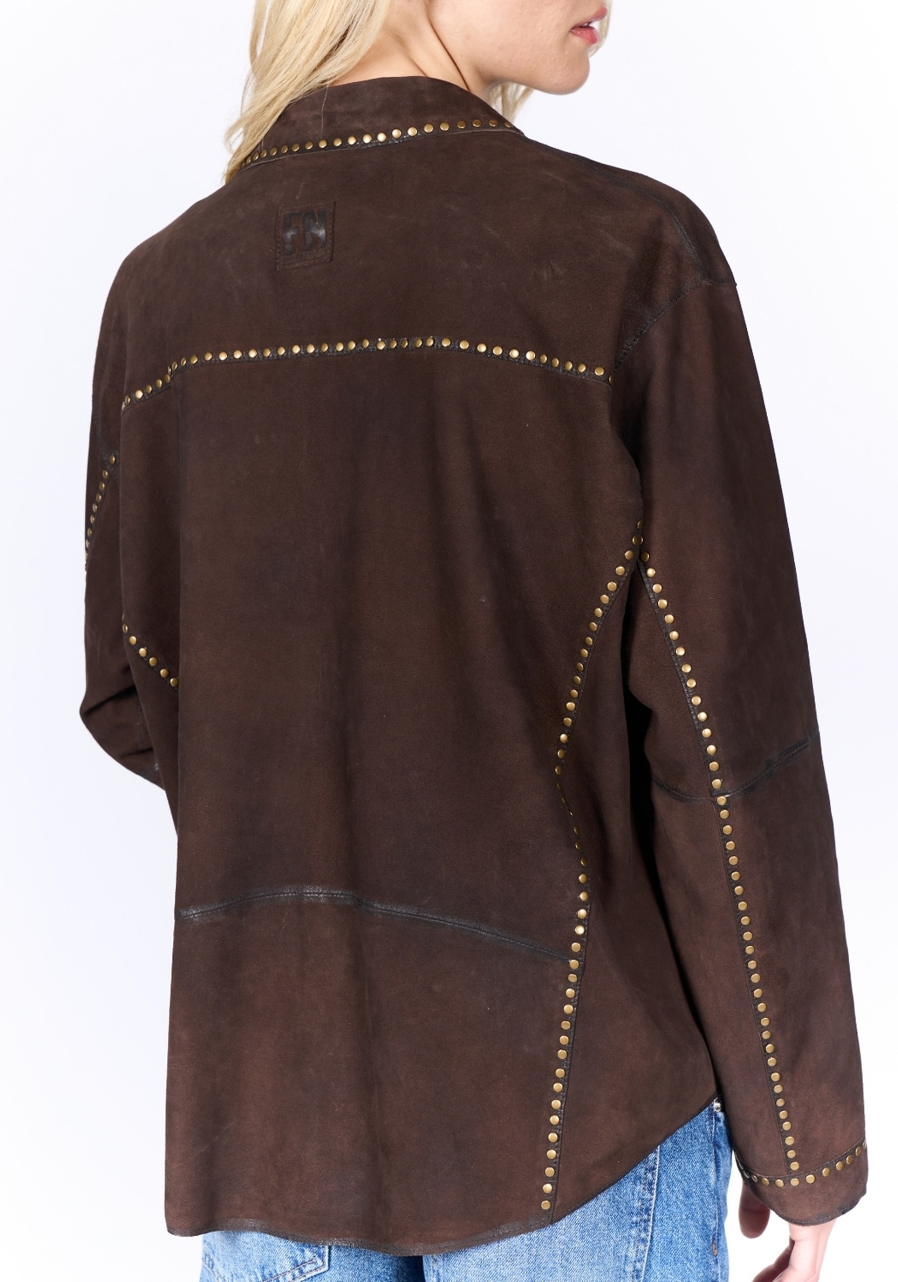 Freaky Nation Lederjacke »West Orange-FN«