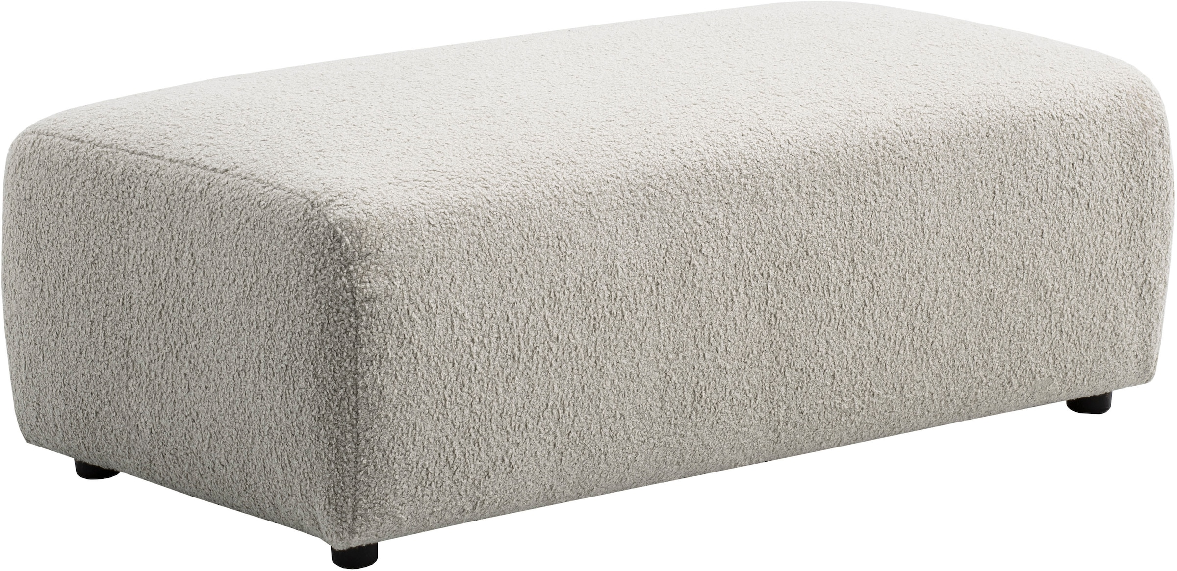 andas Hocker »BAKELS, Polsterhocker in Cord oder Boucle-Stoff« zur Serie BAKELS, Hocker stellbar zum Schlafsofa (Krokodilverbinder)