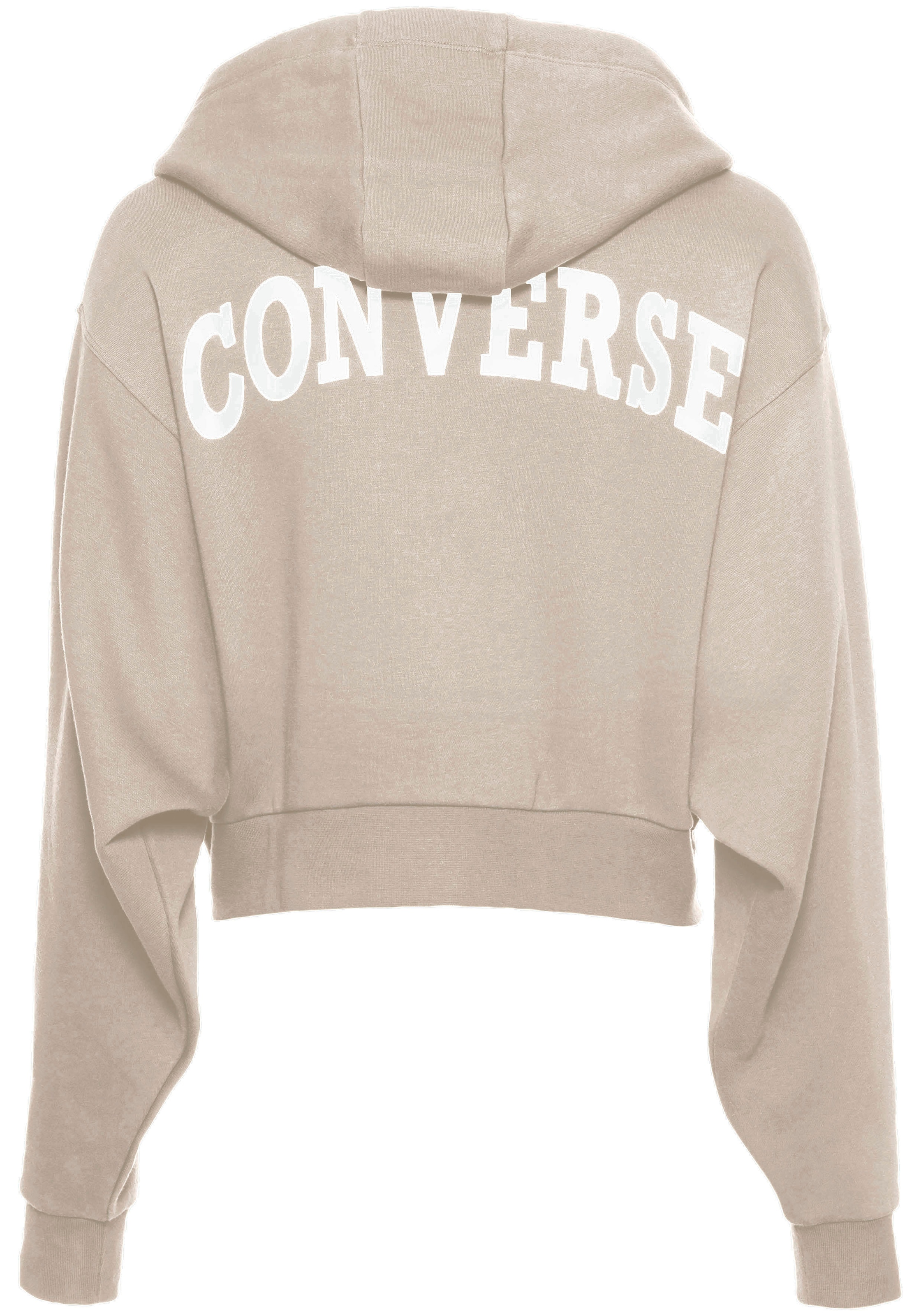 Converse Sweatjacke »WOMEN'S CONVERSE RETRO FULL-ZIP HOODIE«, cropped
