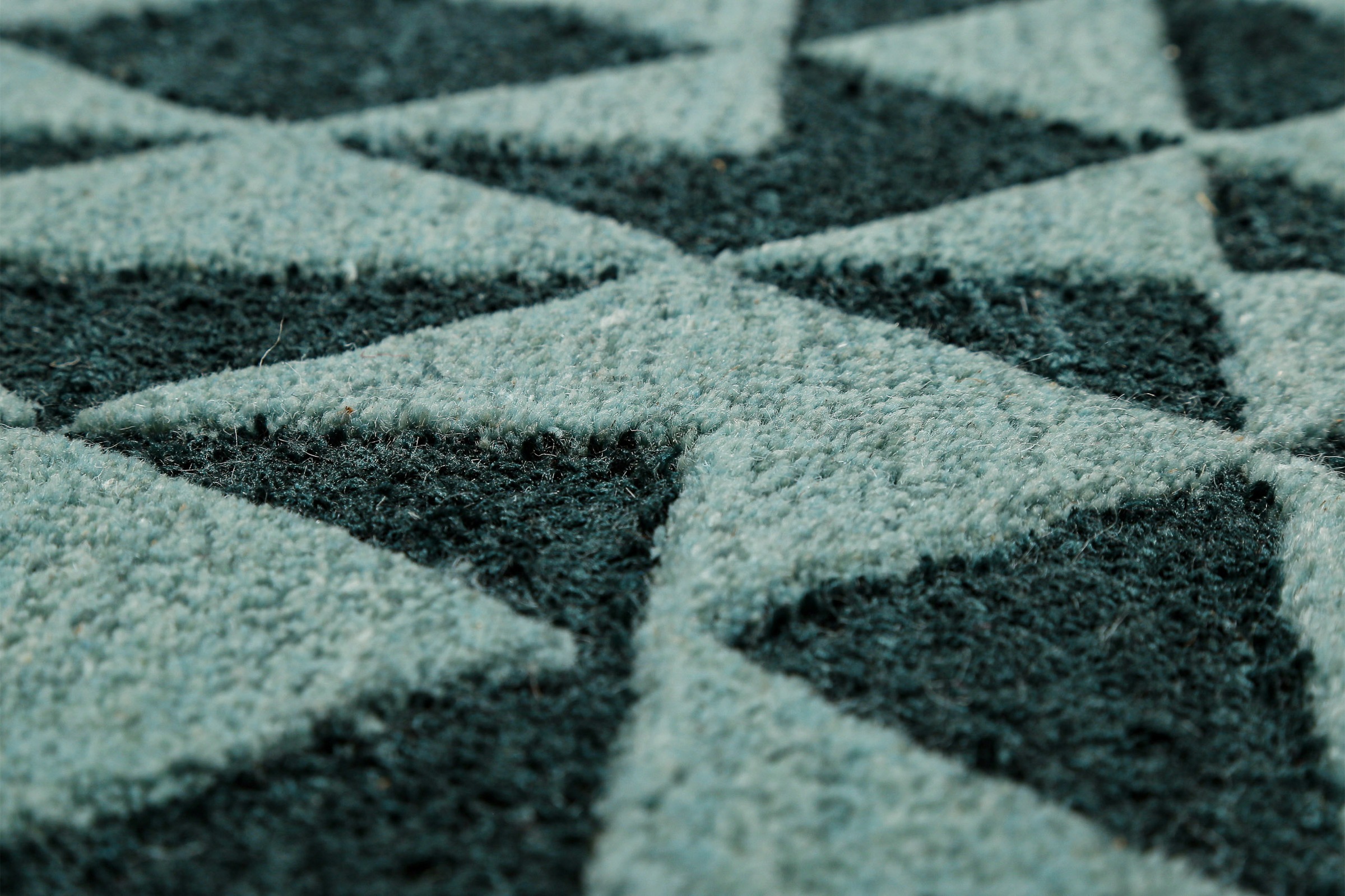 Wecon home Teppich »Downtown« rechteckig 10 mm Höhe handgefertigt, pflegeleicht, Fasermix, Wohnzimmer, Schlafzimmer