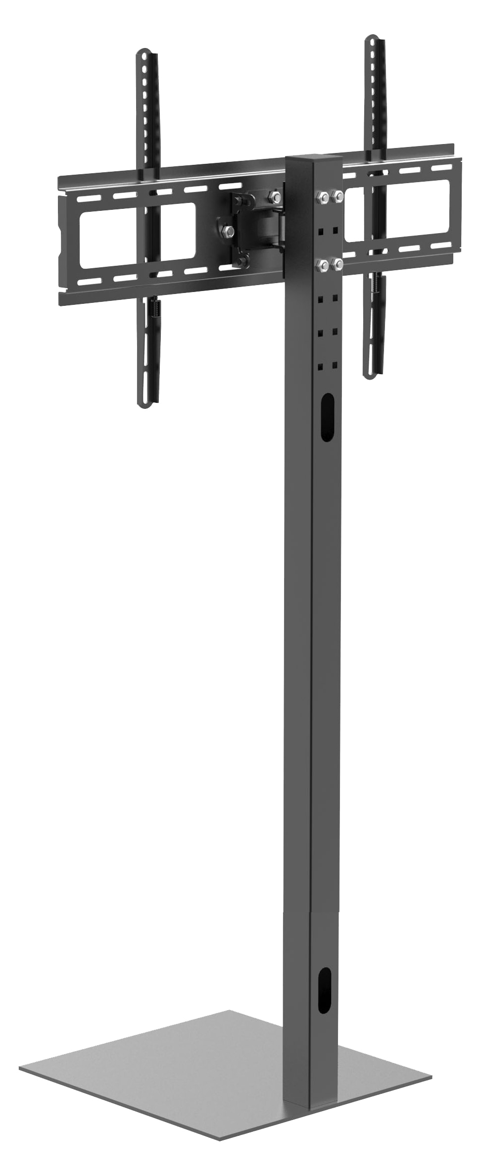 VCM TV-Rack »VCM TV Standfuß höhenverstallbar | Ständer Fernseh Rack | Maße ca. H. 112 - 124 x B. 64 x T. 38 cm - Zanta«, (VCM Zanta)