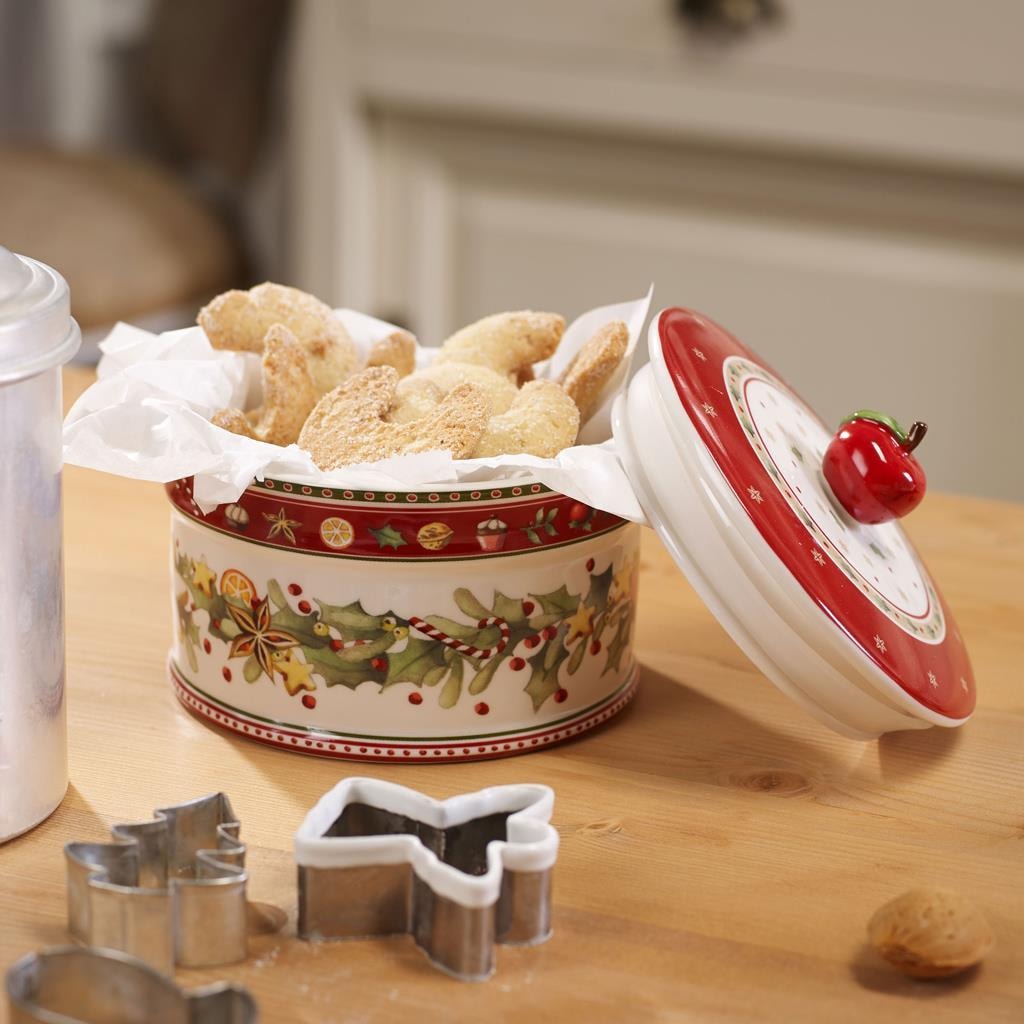 Villeroy & Boch Vorratsdose »Gebäckdosen-Set Winter Bakery Delight 3er Set bunt« Handwäsche wird empfohlen