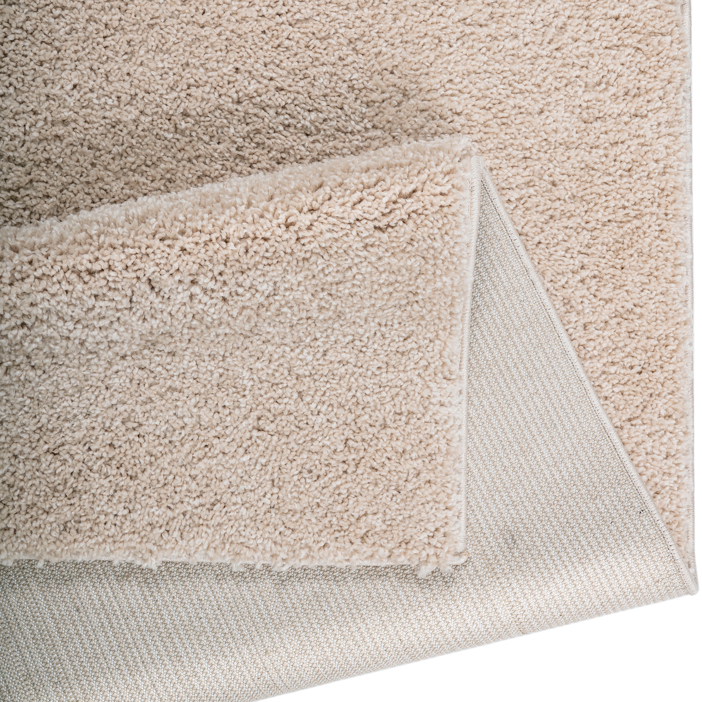 Home affaire Hochflor-Teppich »Shaggy 30«, rechteckig, 30 mm Höhe, Teppich, Uni Farben, besonders weich und kuschelig