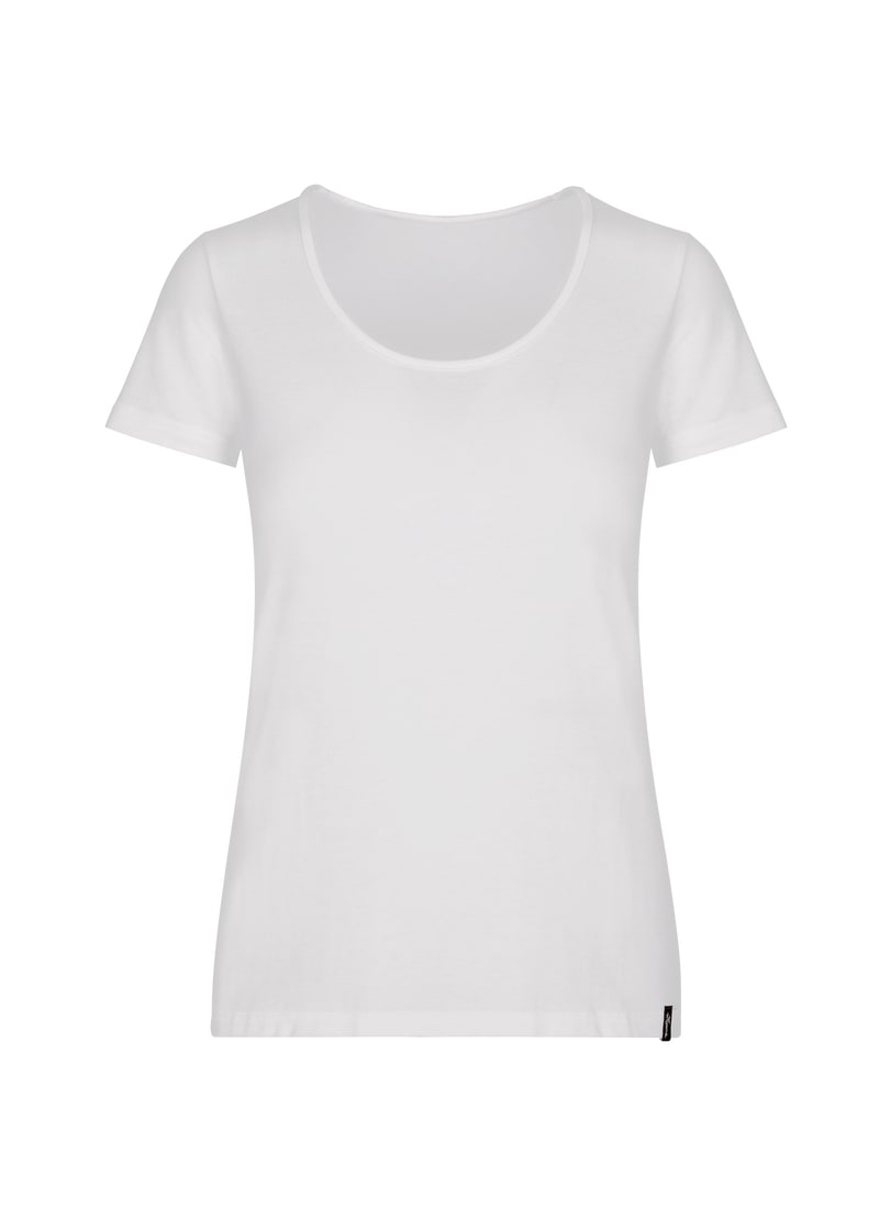 Trigema T-Shirt »TRIGEMA Rundhalsshirt aus Viskose« 1 Stk.