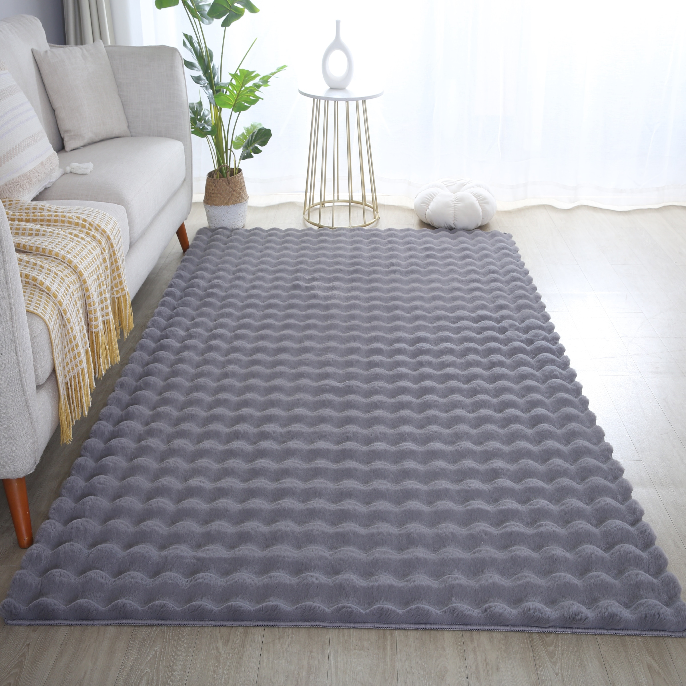 Ayyildiz Teppiche Hochflor-Teppich »AMBIANCE 5110«, rechteckig, Besonders weich / Dicker Flor / Pflegeleicht