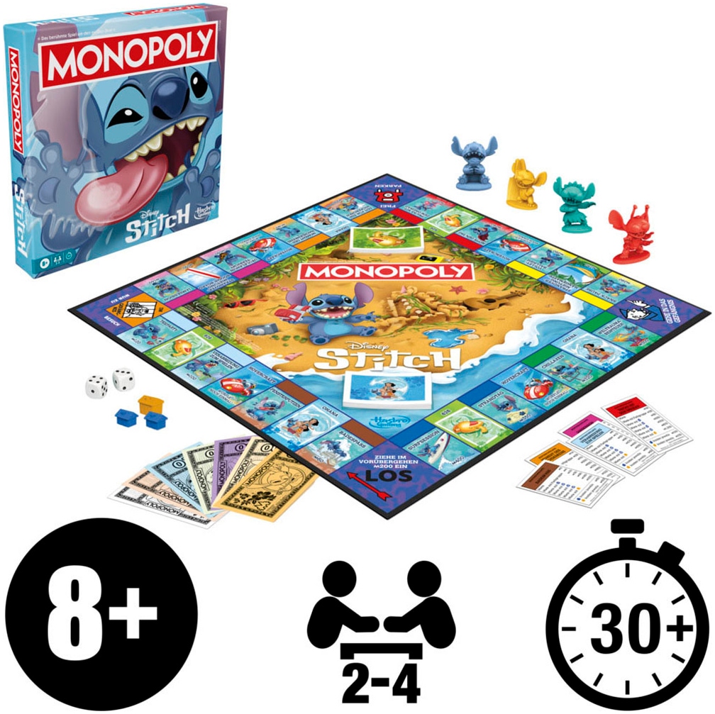 Hasbro Spiel »Monopoly Disney Stitch«