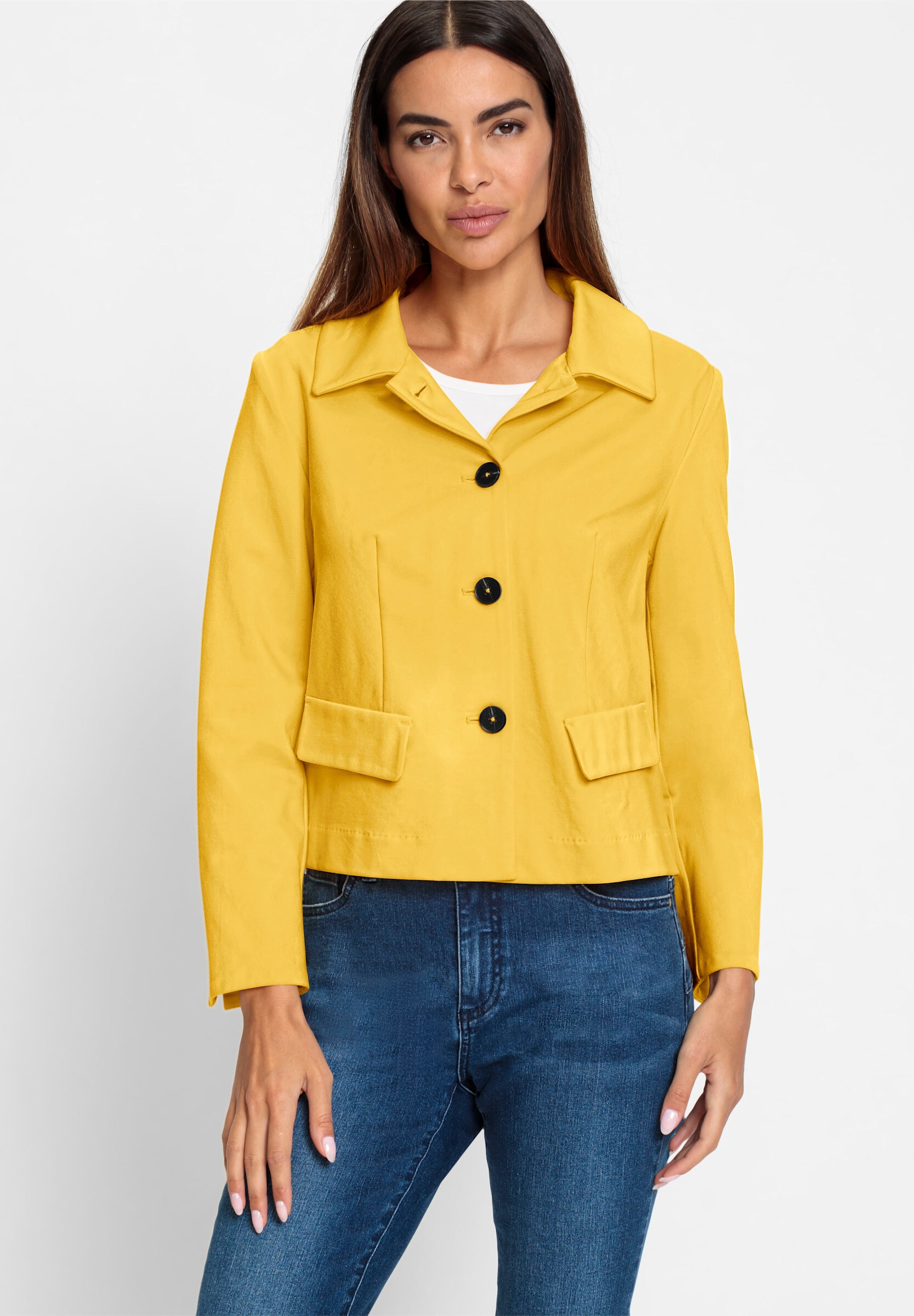 heine Sweatblazer »Jersey-Blazer Jerseyblazer in Kurzform«