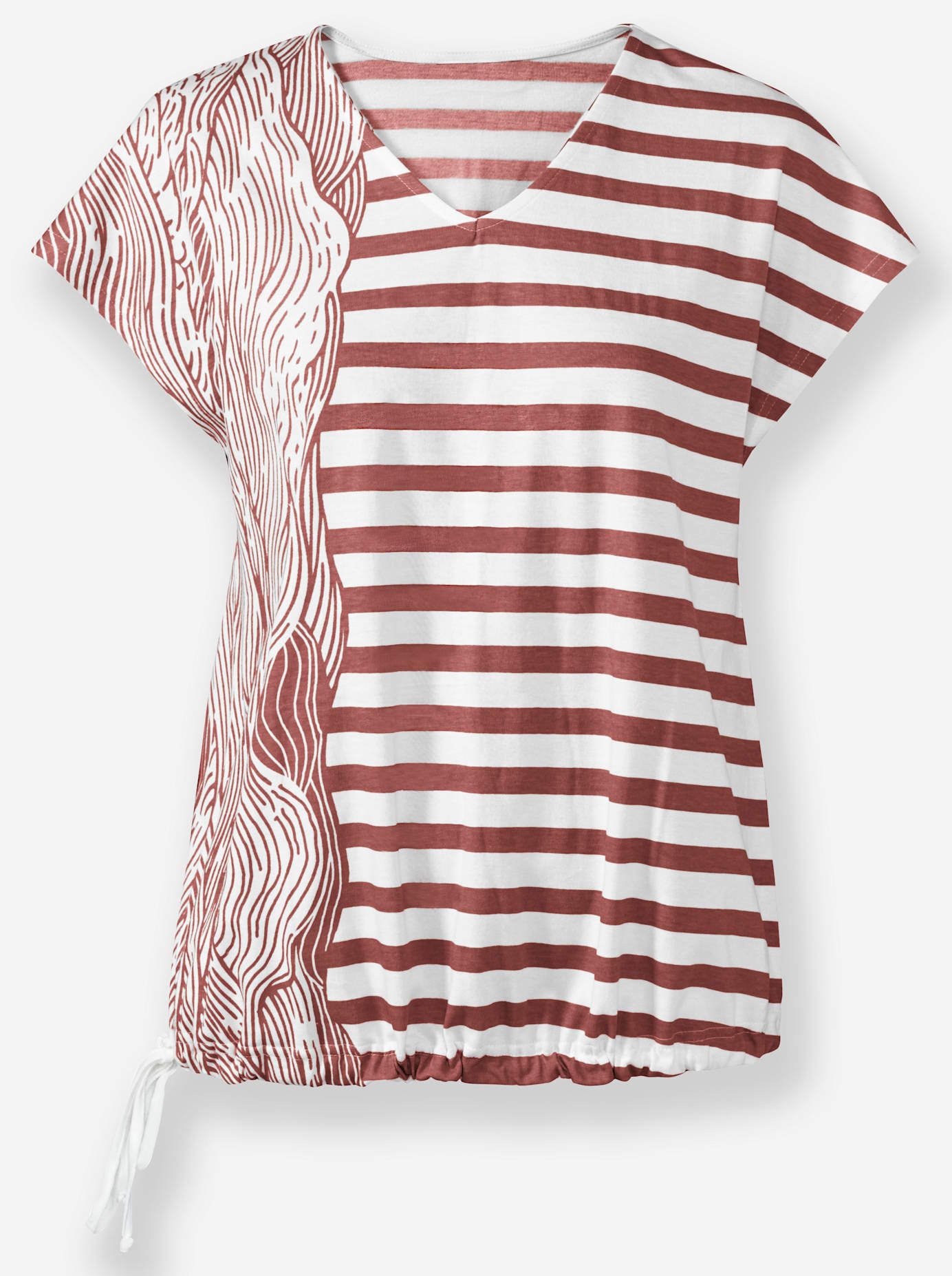 Casual Looks V-Shirt »Shirt«, (1 tlg.)