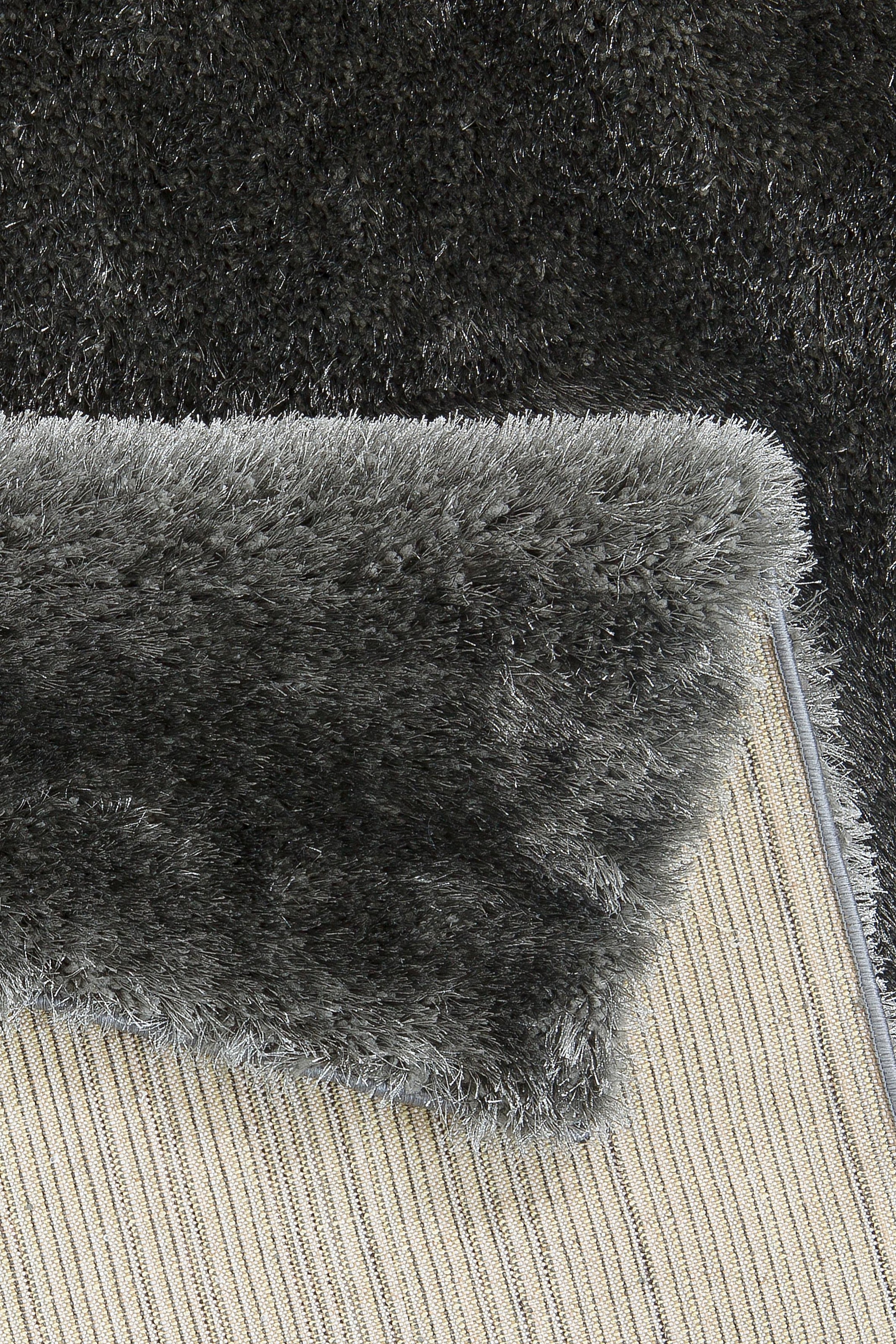 my home Hochflor-Teppich »Mikro Soft Super«, rechteckig, 50 mm Höhe, besonders weich durch Mikrofaser, extra flauschig, einfarbig, weich
