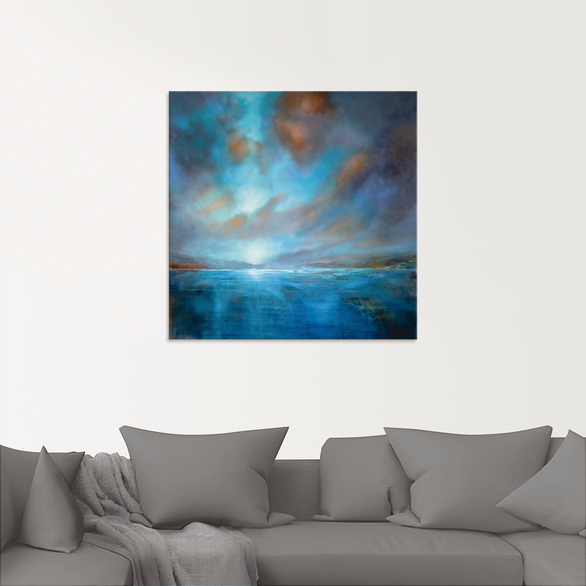 Artland Glasbild »Blaue Weite« Gewässer 1 Stk. tlg. in verschiedenen Größen