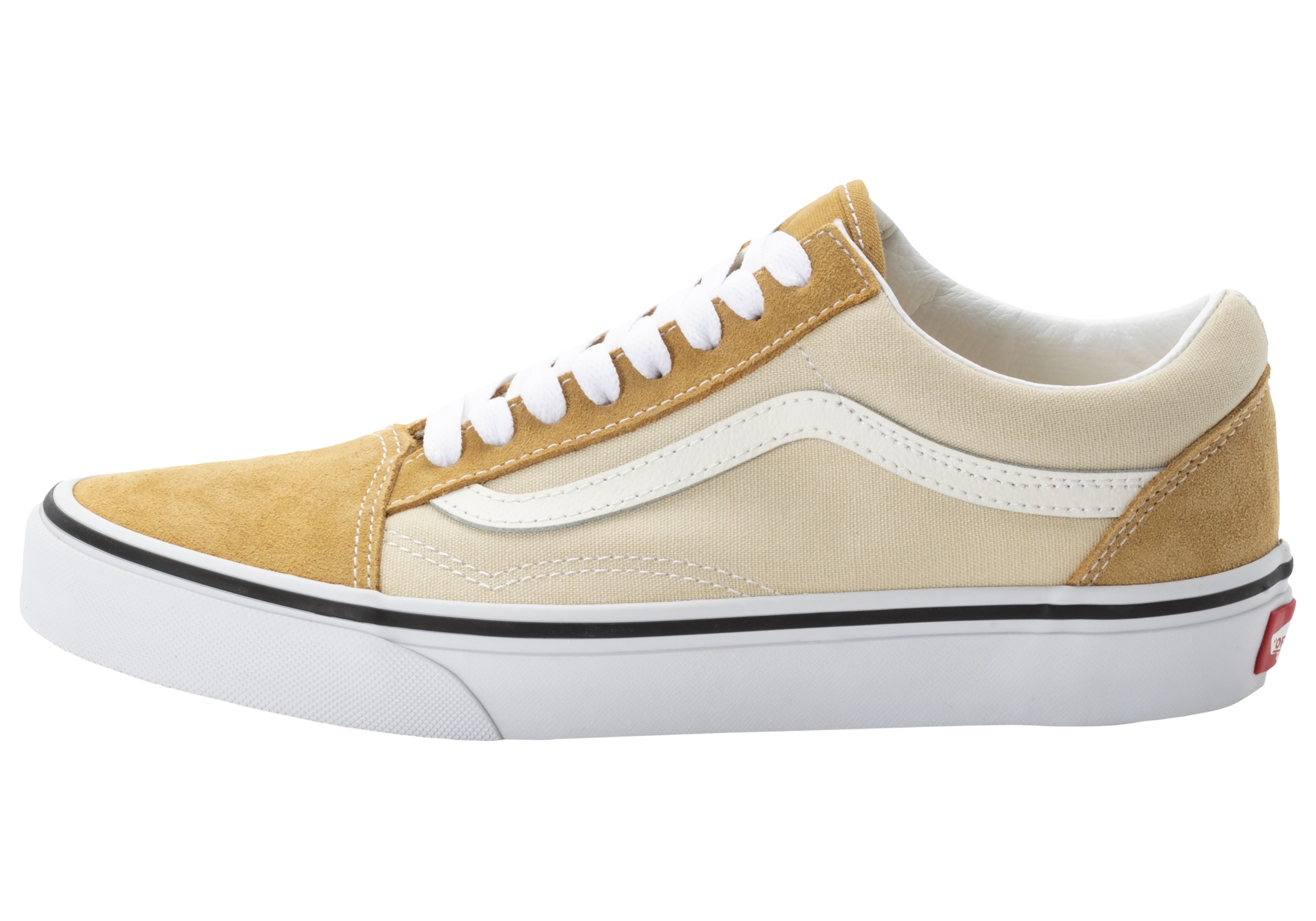 Vans Sneaker »Old Skool«, mit kontrastfarbenem Logo an der Ferse