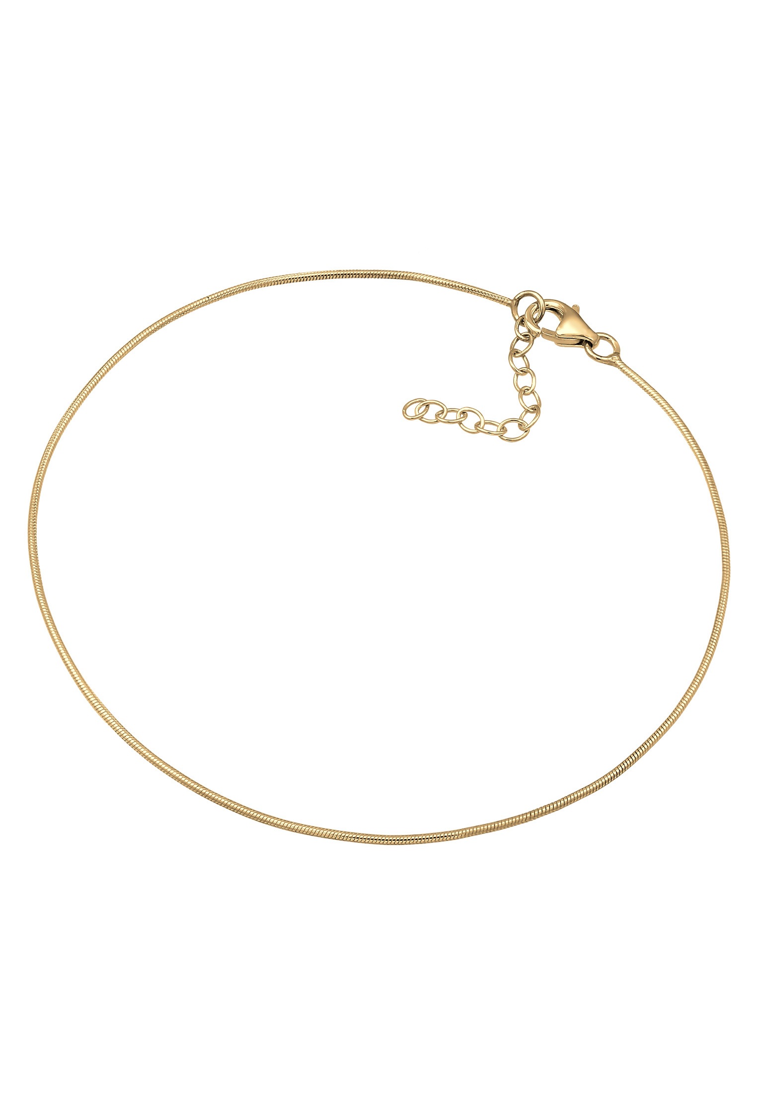 Elli Fußkette »Fußschmuck Basic Schlangenkettchen 925 Silber«