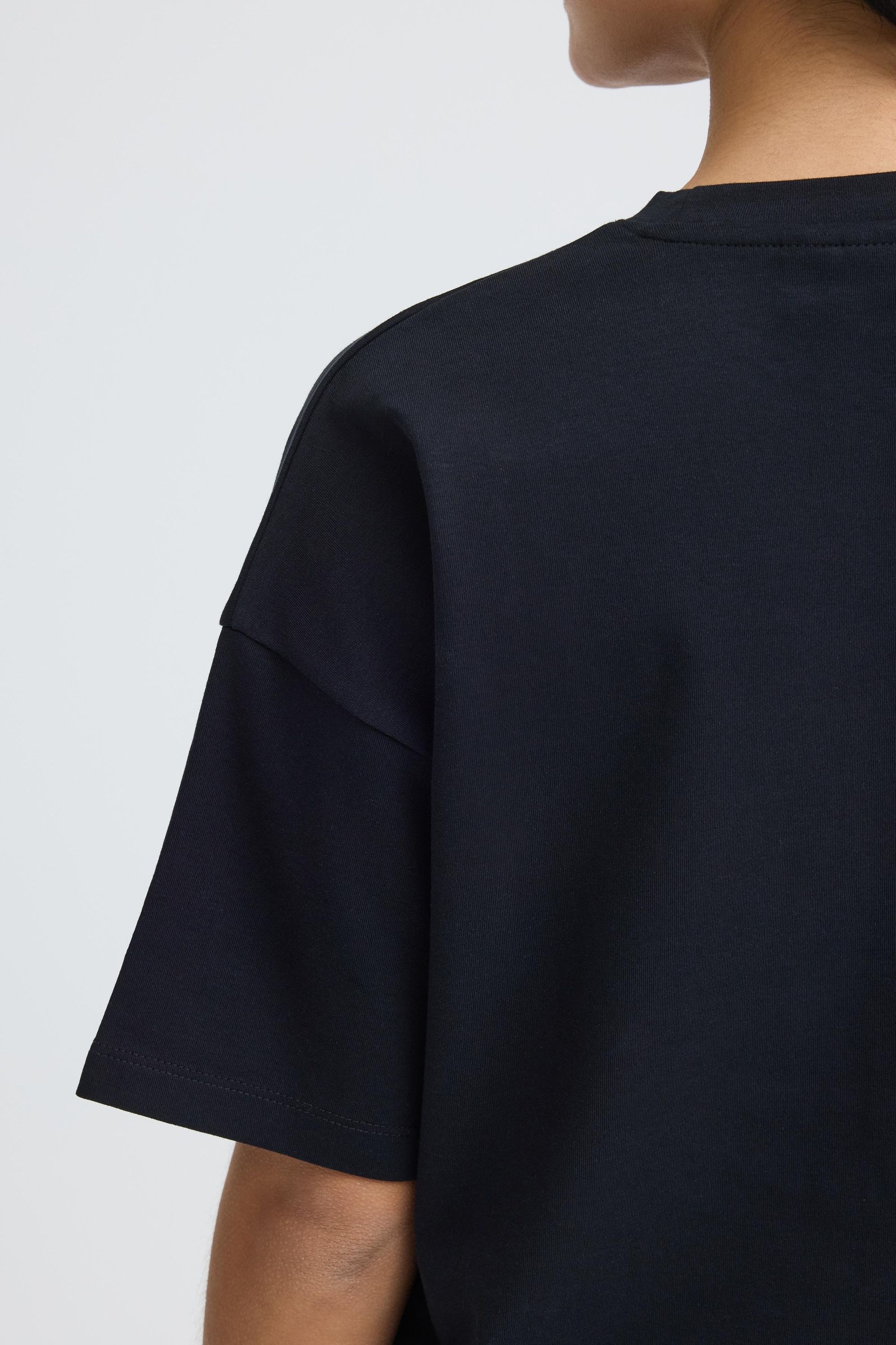 OXMO Rundhalsshirt »Rundhalsshirt OXNSandy Crop Boxy«