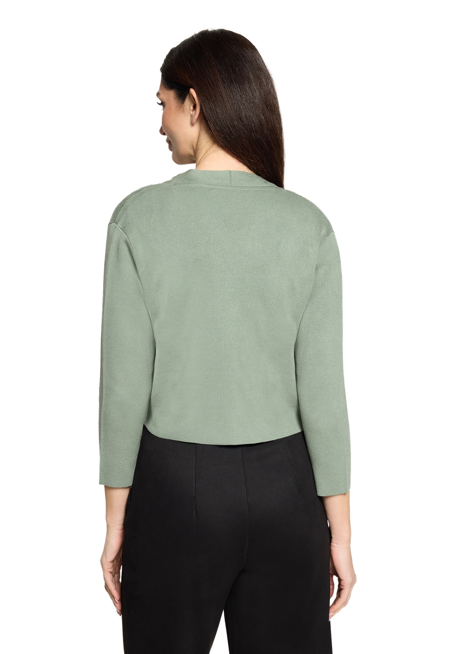 Betty&Co Strickjacke »Feinstrickjacke ohne Verschluss«