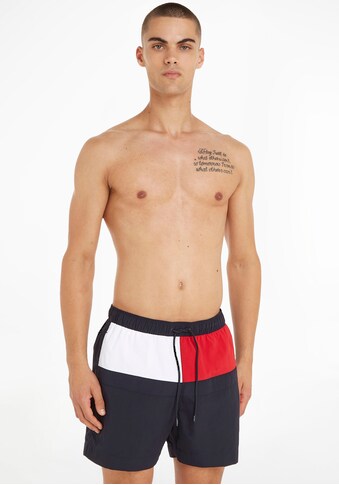Tommy Hilfiger Swimwear Badeshorts »MEDIUM DRAWSTRING«, mit Tommy Hilfiger Markenlabel kaufen