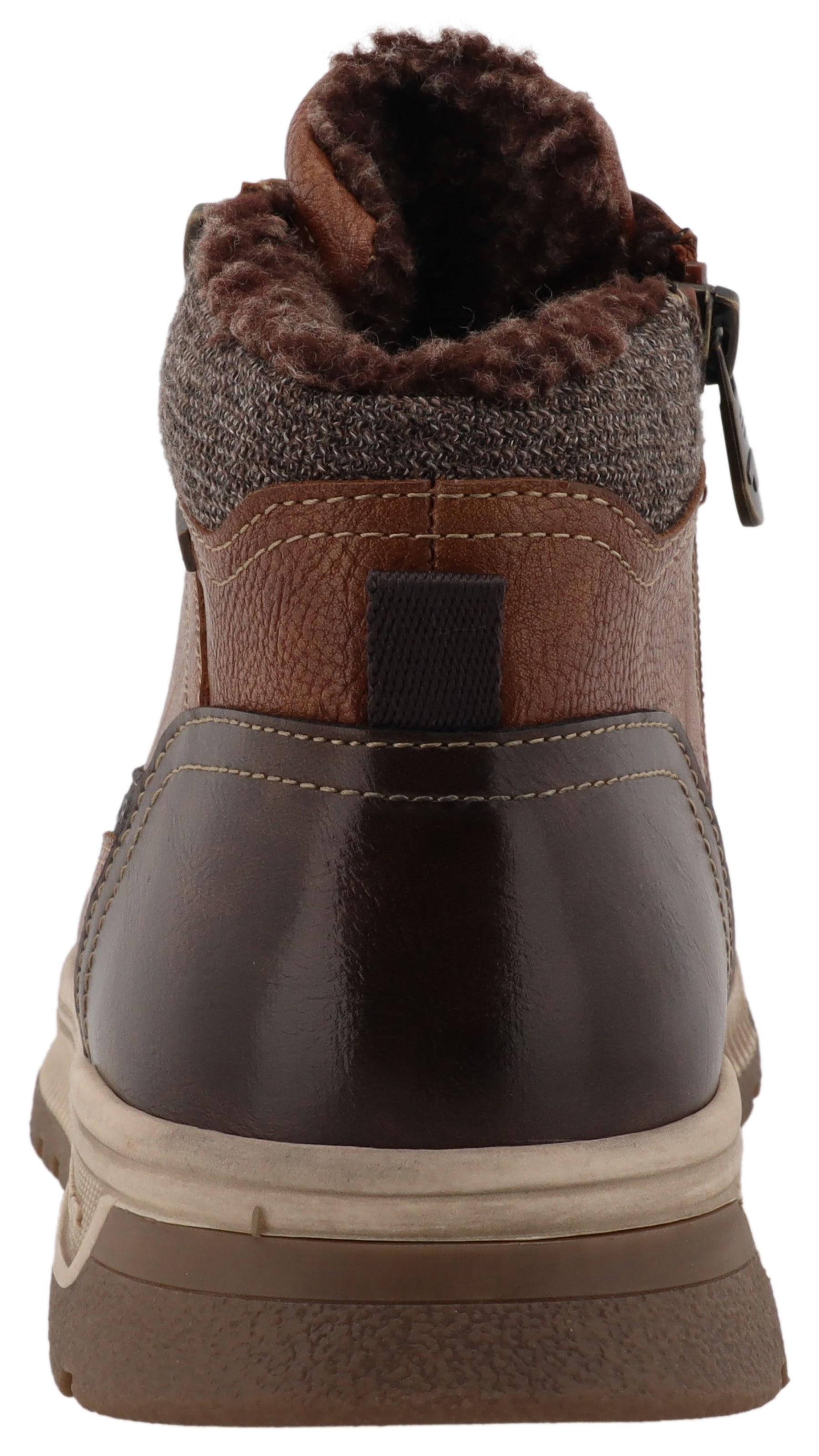 TOM TAILOR Winterboots  Schnürboots, Winterboots mit Reißverschluss