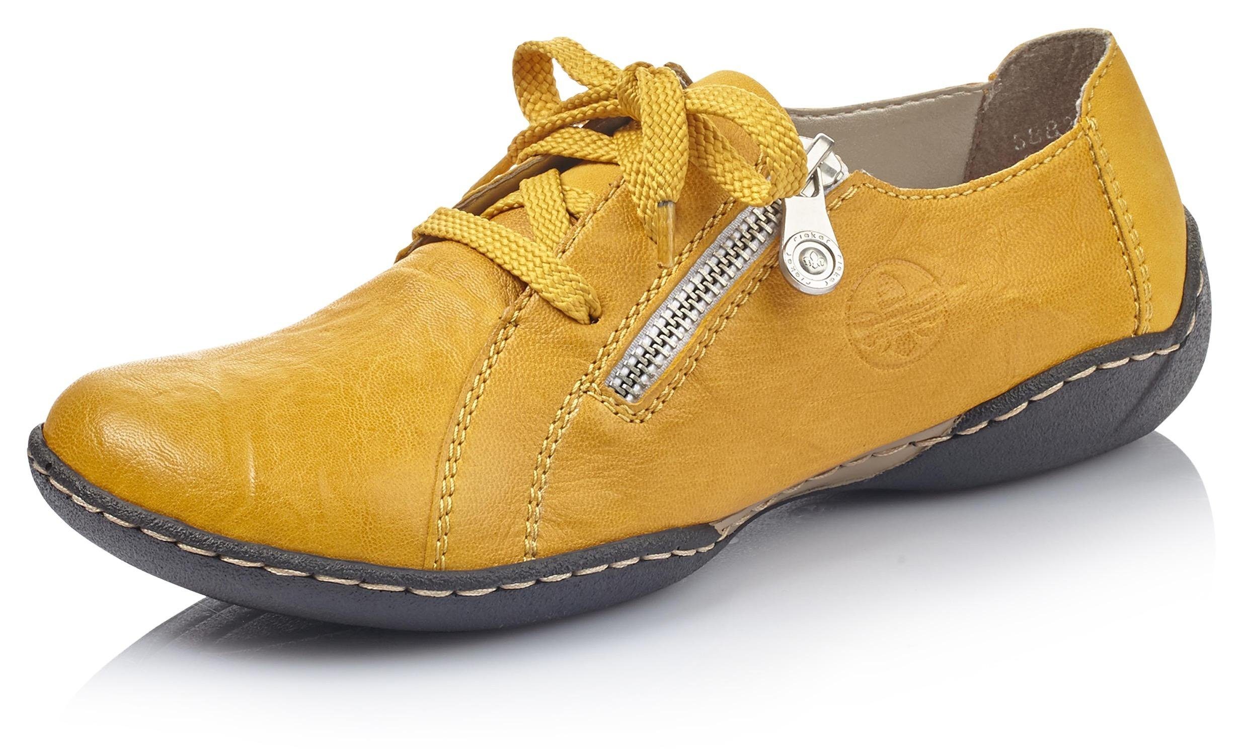 Rieker Schnürschuh, mit Logoprägung