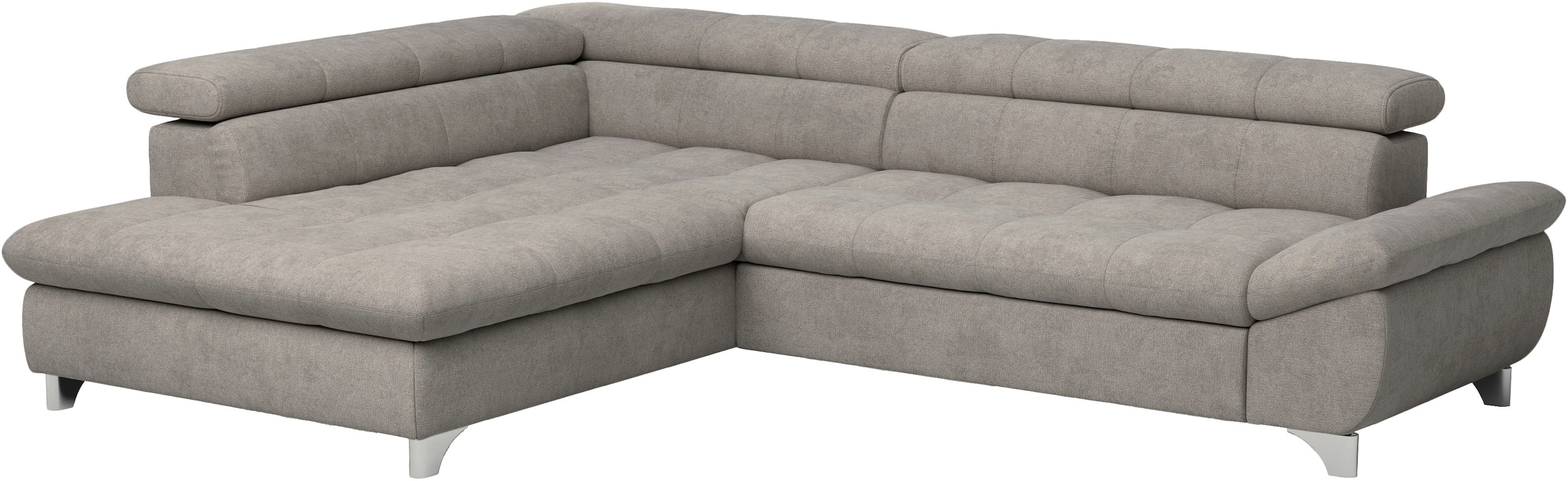 COTTA Ecksofa »Gemini L-Form«, mit Kopfverstellung, optional mit Schlaffunktion bzw. XXL-Sitzfläche