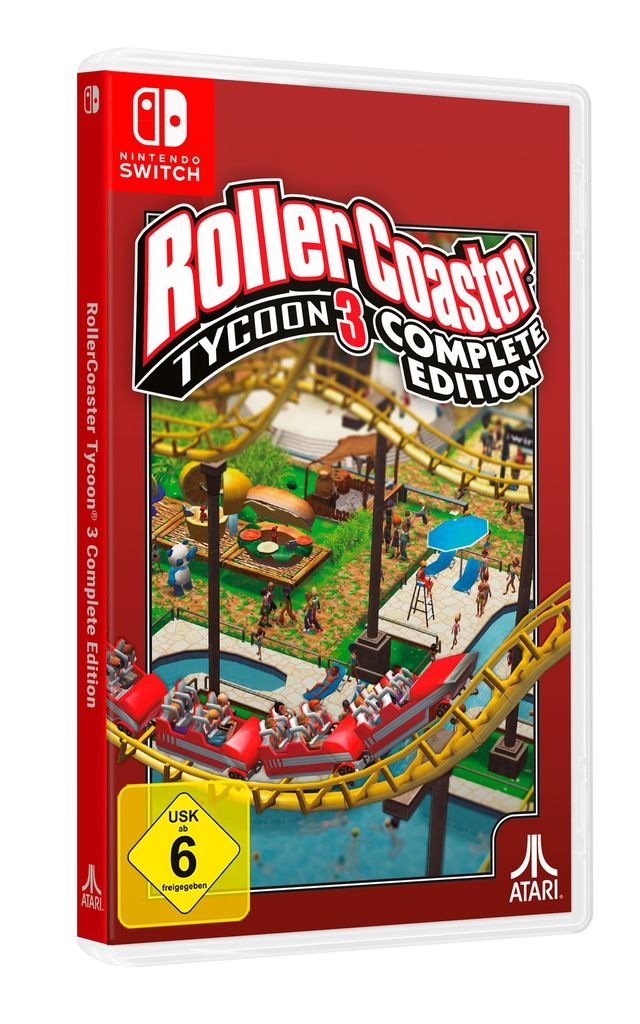ATARI Spielesoftware »Rollercoaster Tycoon 3 Complete Edition« Nintendo Switch