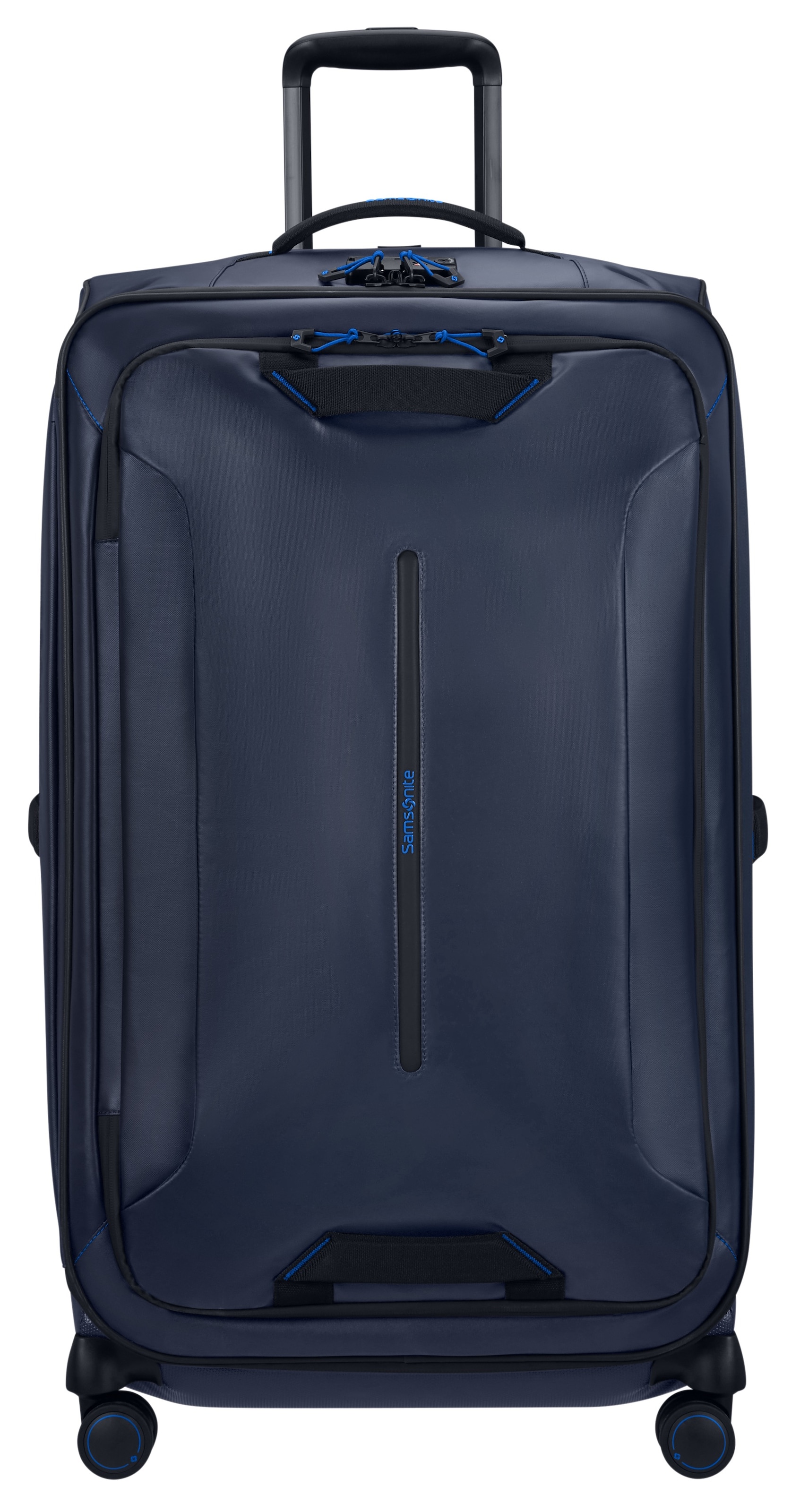 Samsonite Weichgepäck-Trolley »ECODIVER, verschiedene Größen und Farben«, 4 Rollen, Koffer Reisegepäck Weichgepäck-Koffer Fronttasche