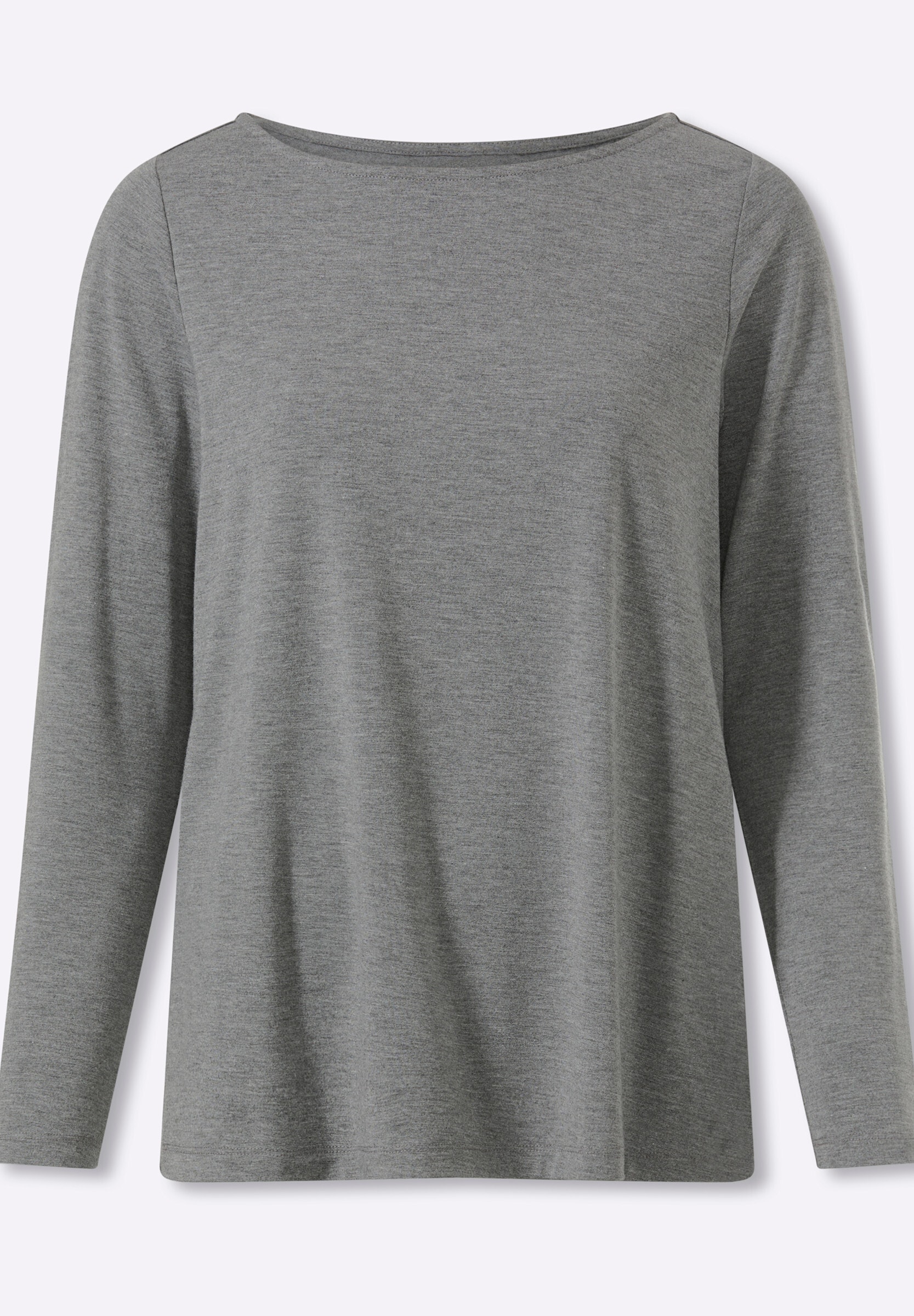 heine T-Shirt »Langarm-Shirt Rundhalsshirt in A-Form«
