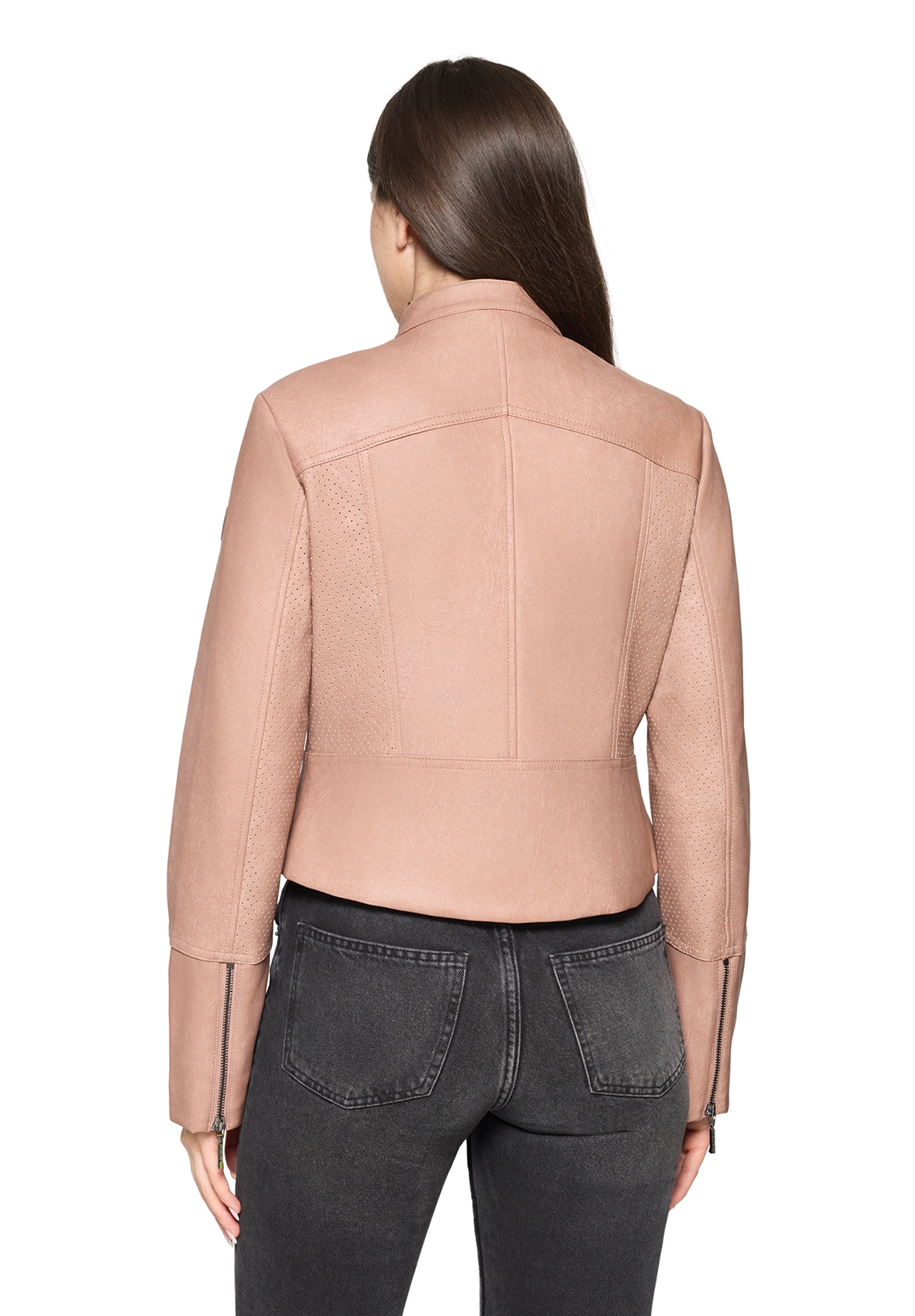 Amber & June Outdoorjacke »Casual-Jacke mit Stehkragen«