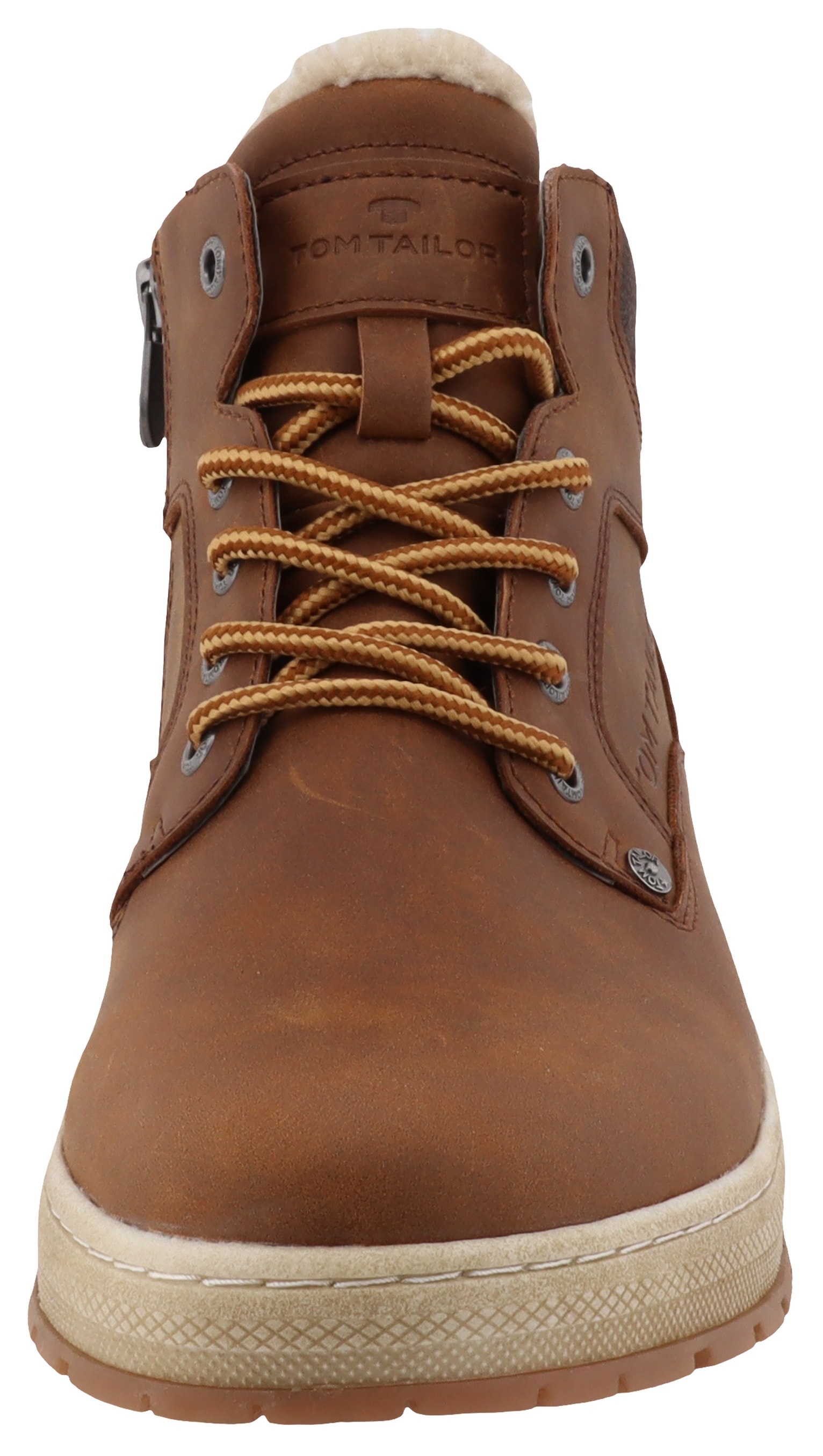 TOM TAILOR Winterboots, Plateau, Schnürboots, High Top-Sneaker mit Innenreißverschluss