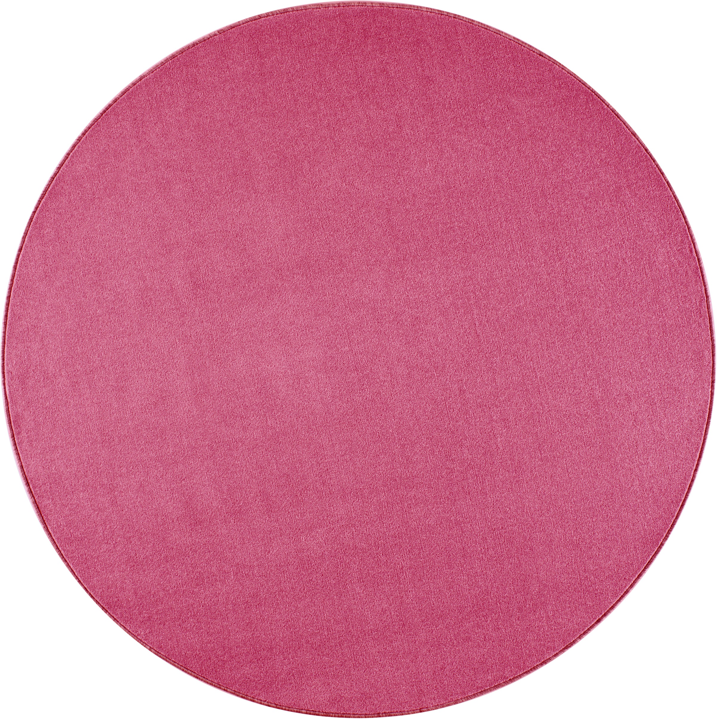 HANSE Home Teppich »Shashi«, rund, 8,5 mm Höhe, Kurzflor, Unifarben, Teppich, Weich, Esszimmer, Kinderzimmer, Flur