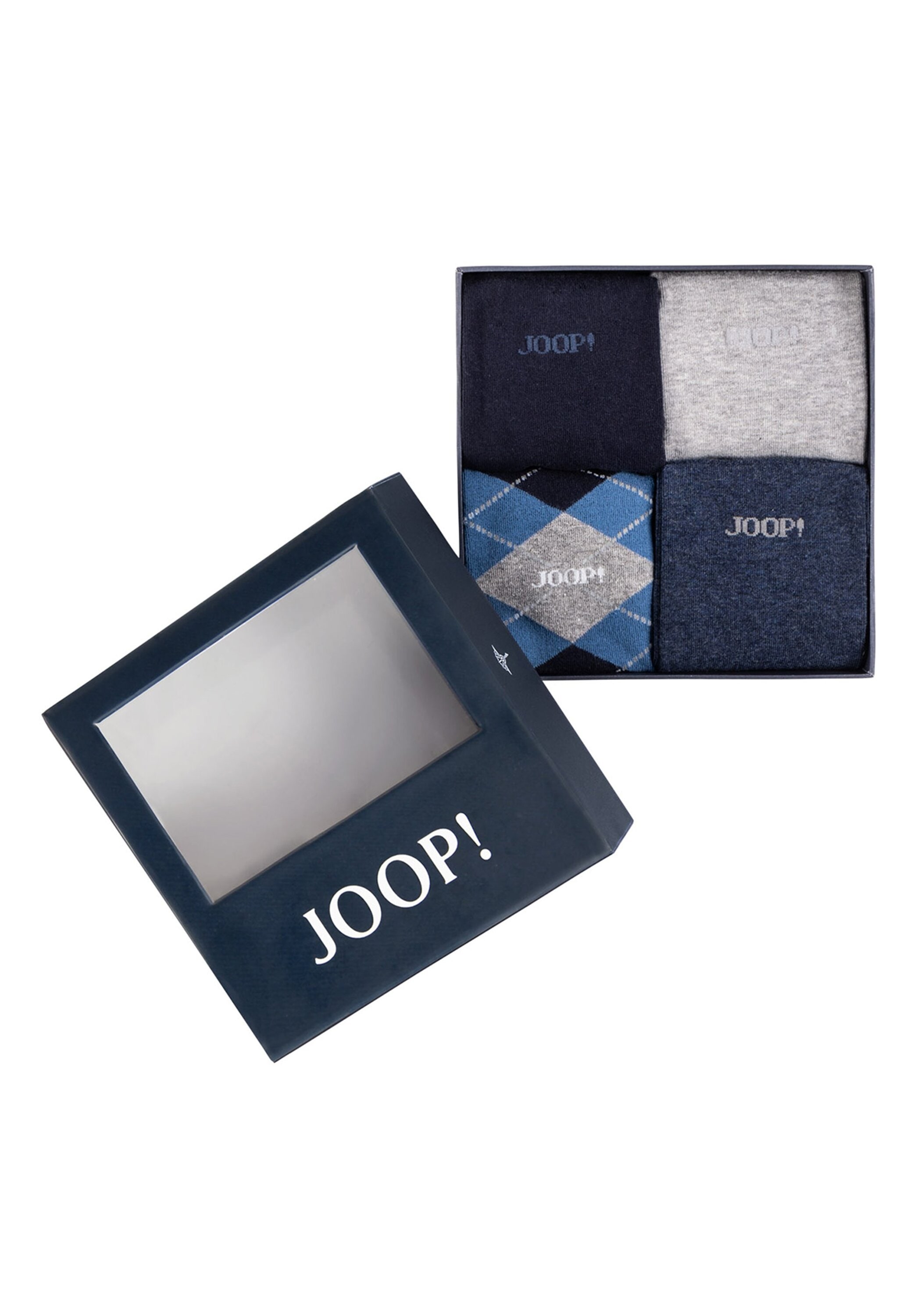 JOOP! Kurzsocken »Socken Premium Essential Socks in Box 4P 4er Pack« 4 Paar tlg.